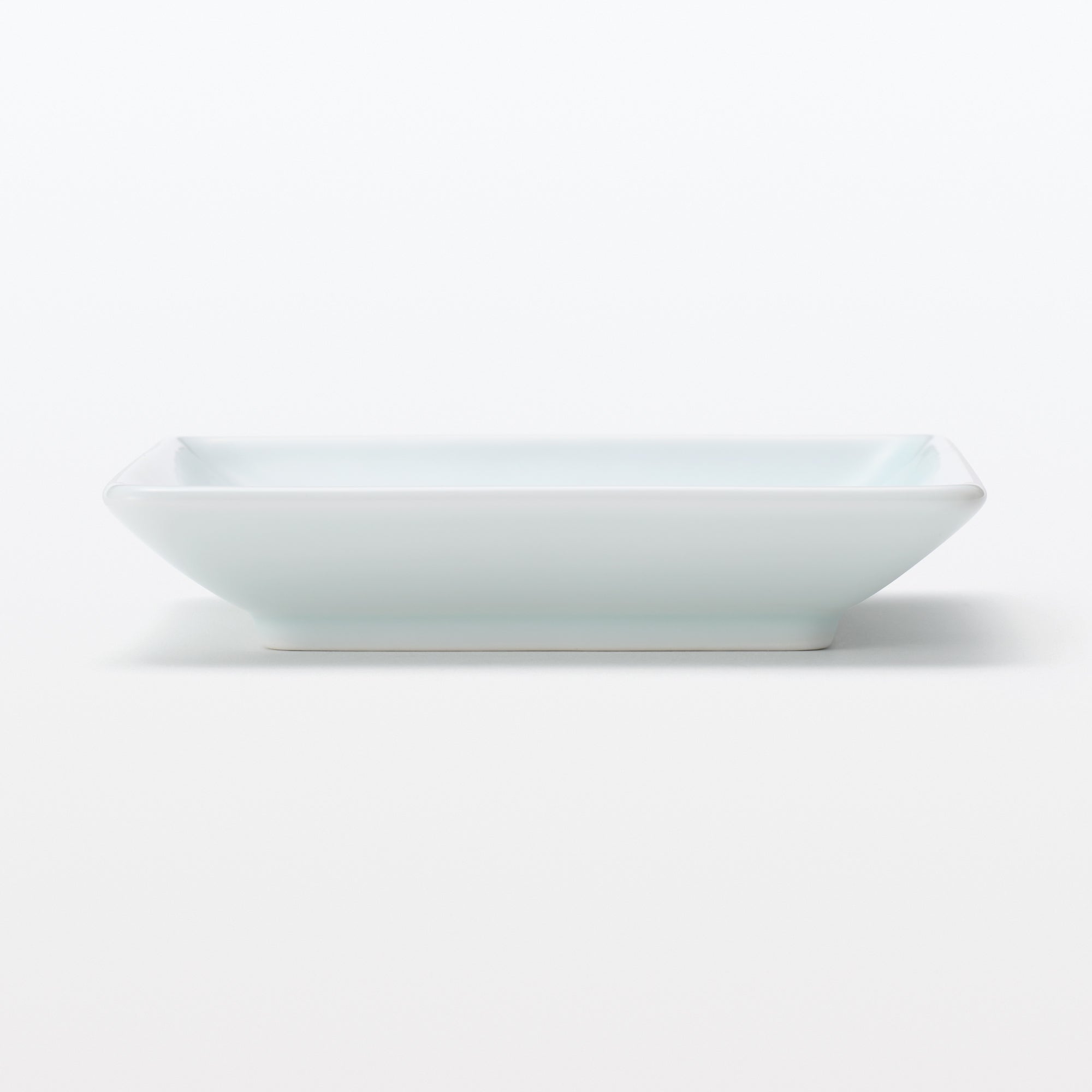 Hasami Ware Square Plate - Mesh Pattern