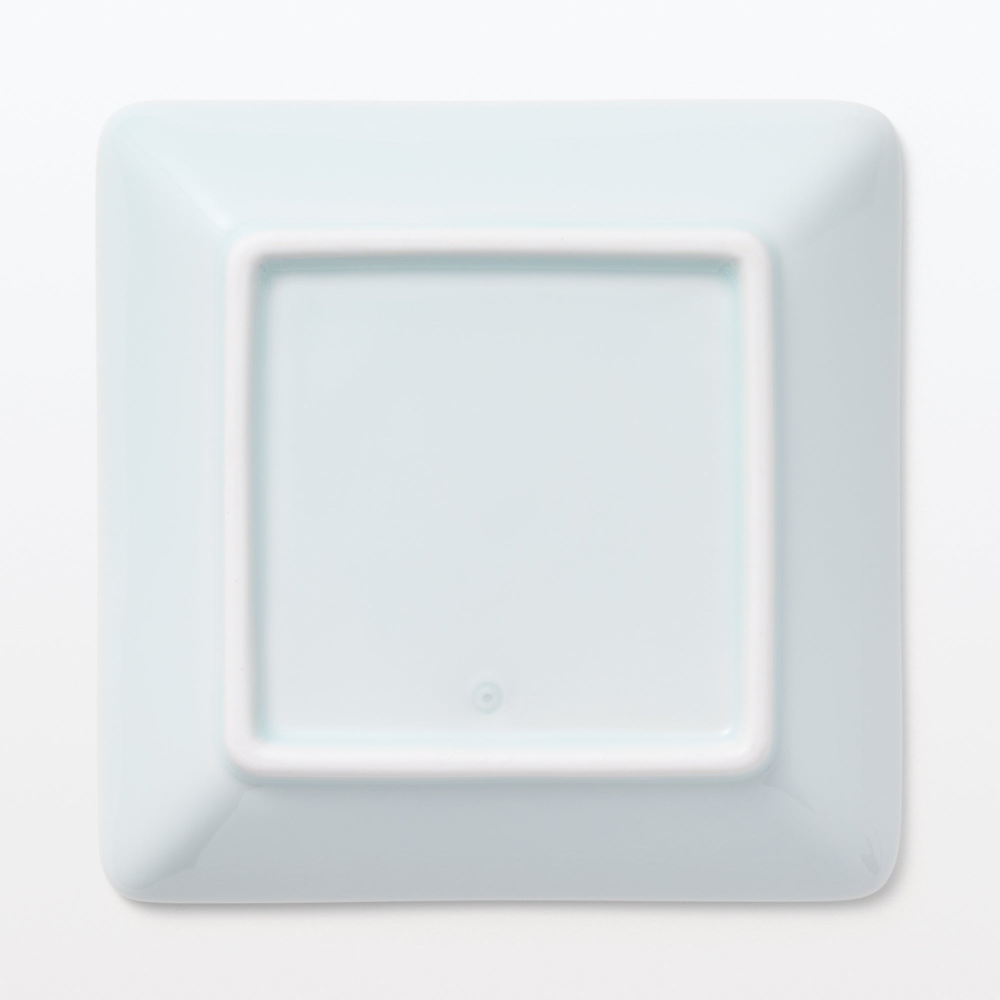 Hasami Ware Square Plate - Mesh Pattern