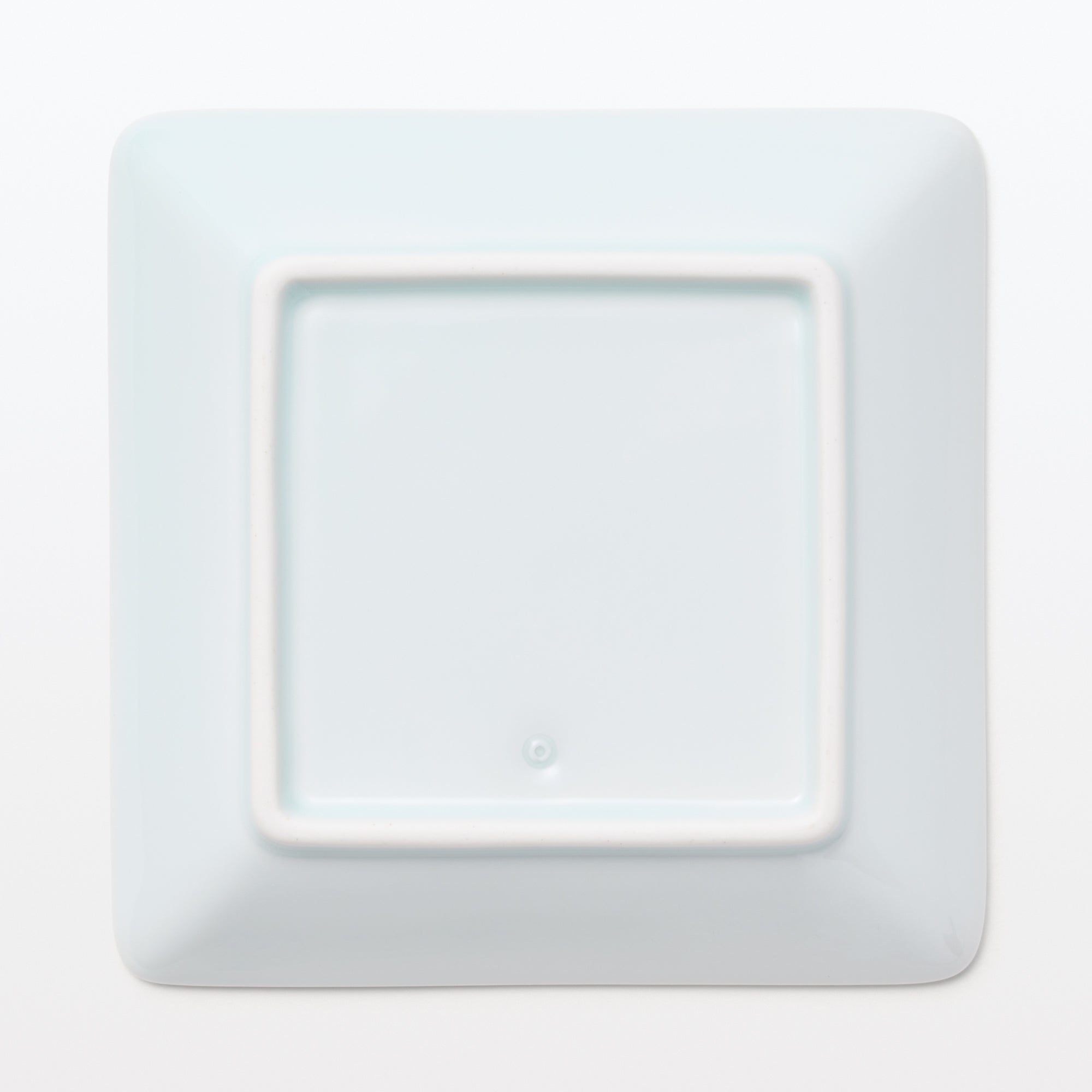 Hasami Ware Square Plate - Arabesque Pattern