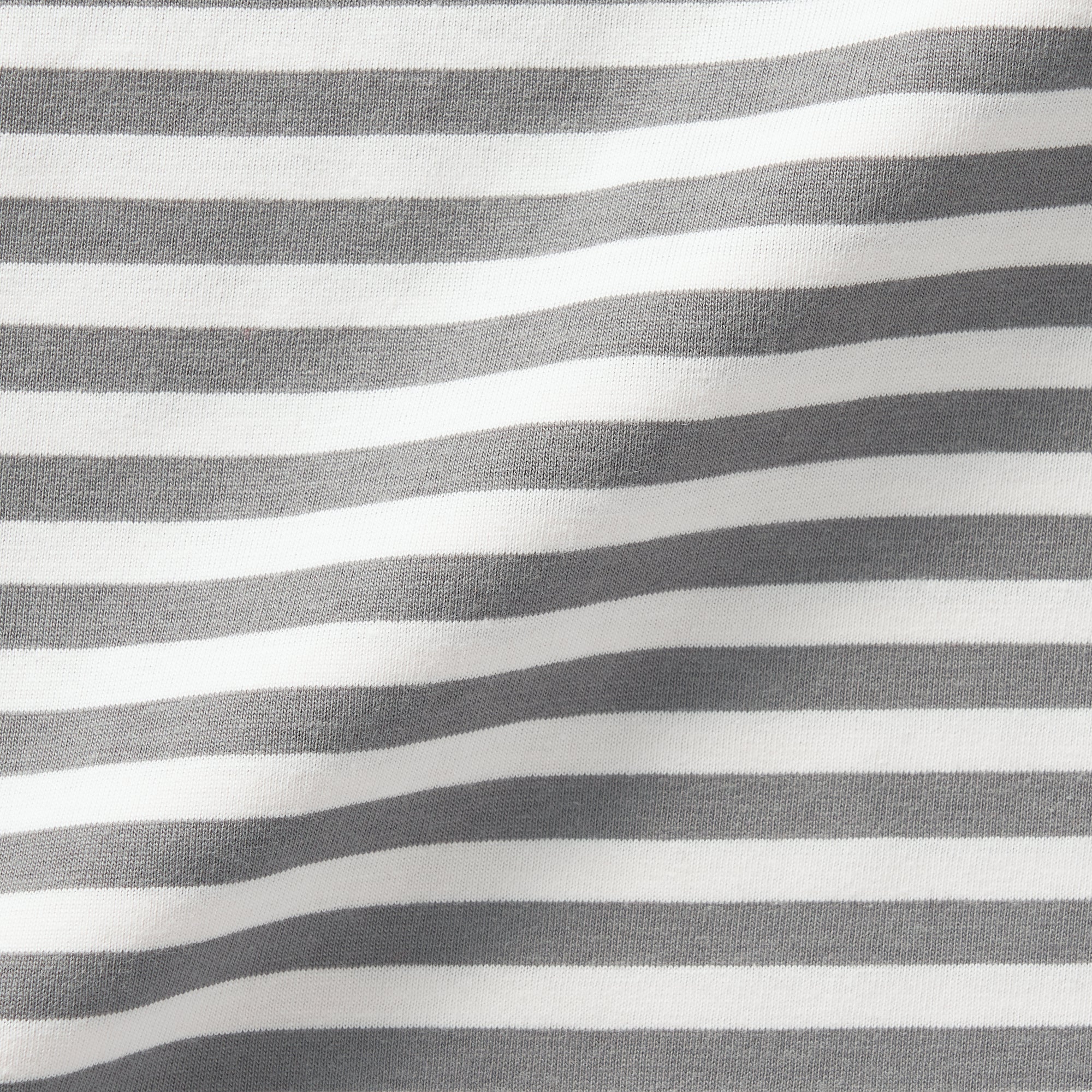 Women's Jersey Crew Neck Long Sleeve Striped T-Shirt