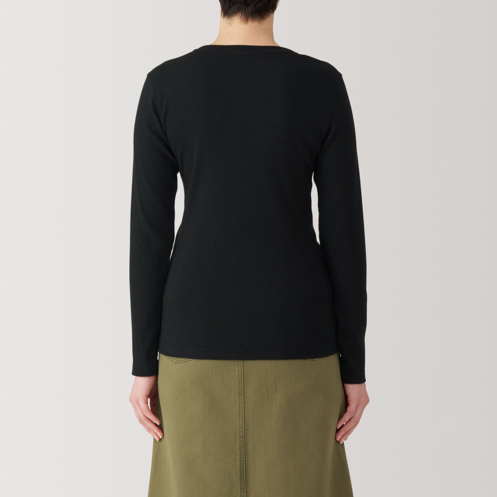 Women's Soy Fiber Blend Ribbed Crewneck T-Shirt