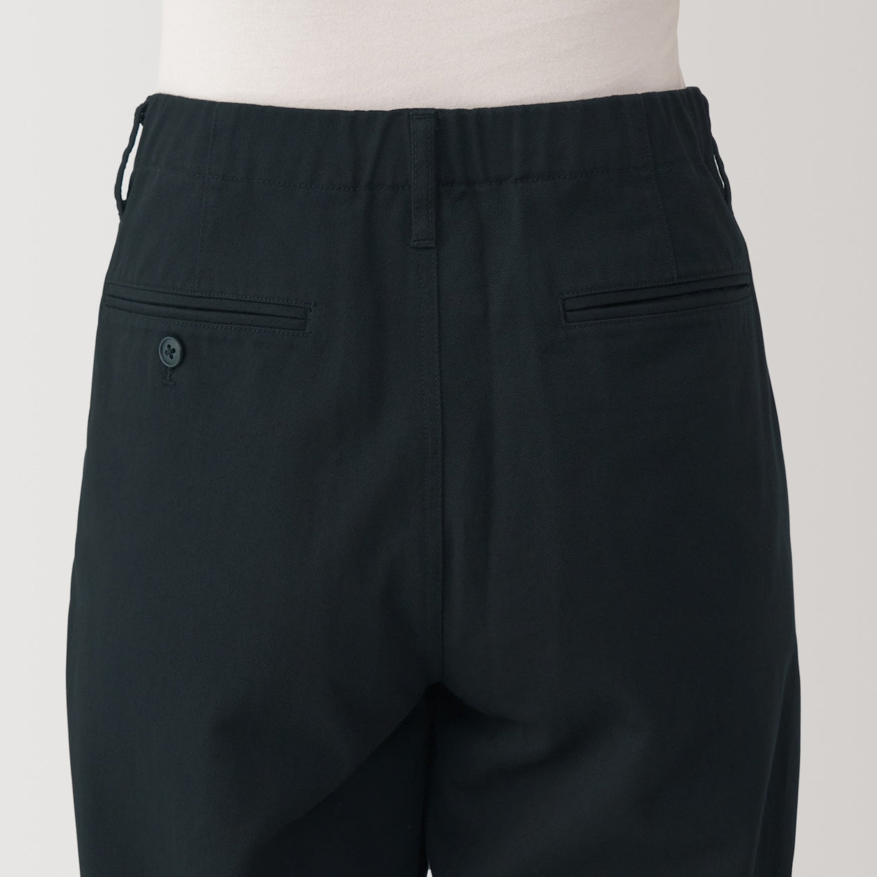 Women's Slub Yarn Chino Darted Wide Pants