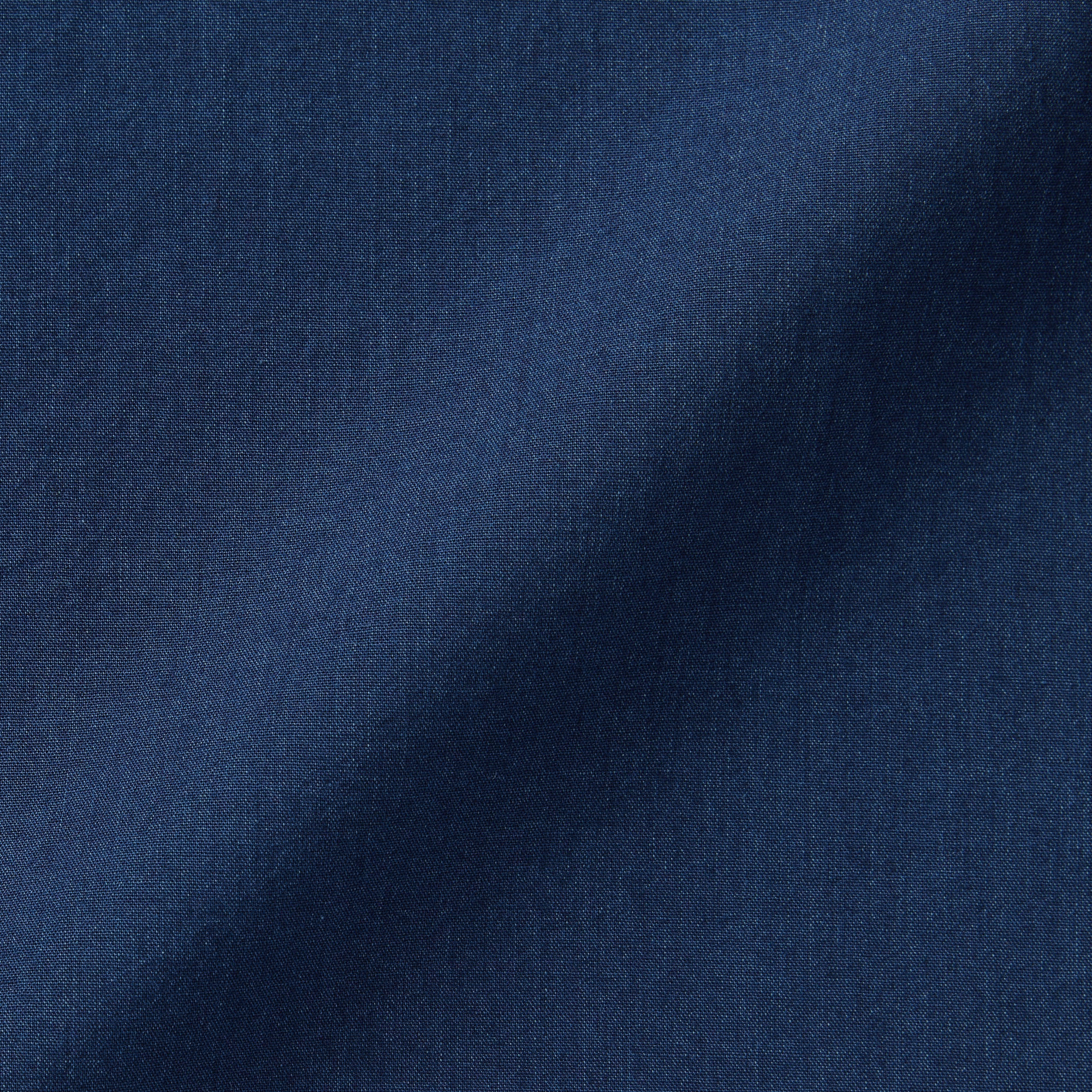 Women's Cotton Voile Indigo Long Sleeve Dress