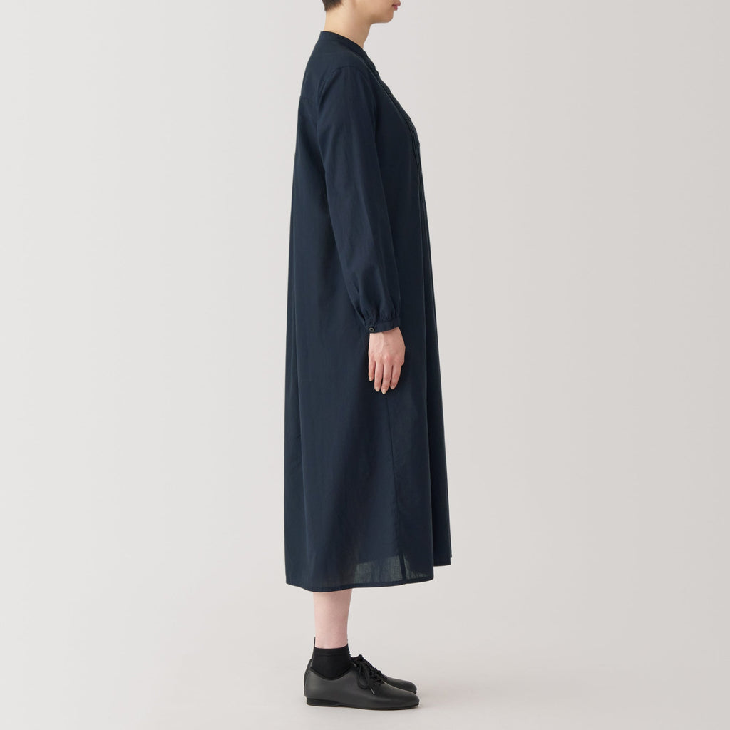 Women's Cotton Voile Long Sleeve Dress