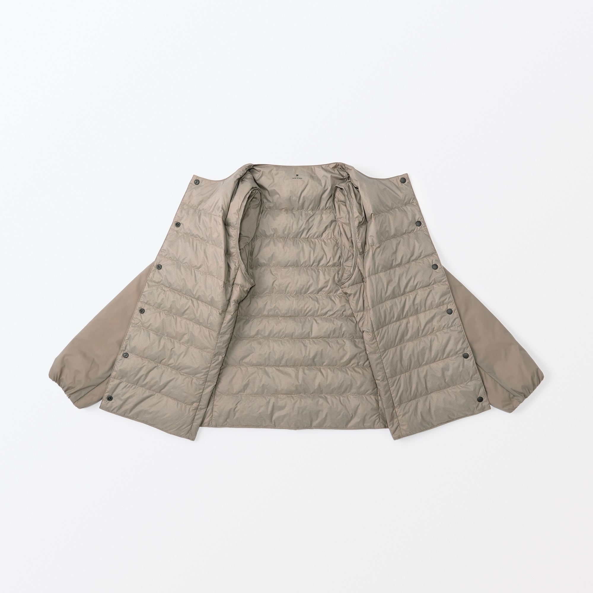 Women's Lightweight Down Collarless Jacket