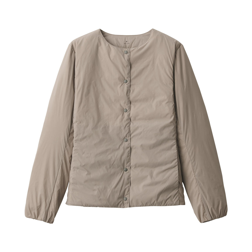 Women's Lightweight Down Collarless Jacket