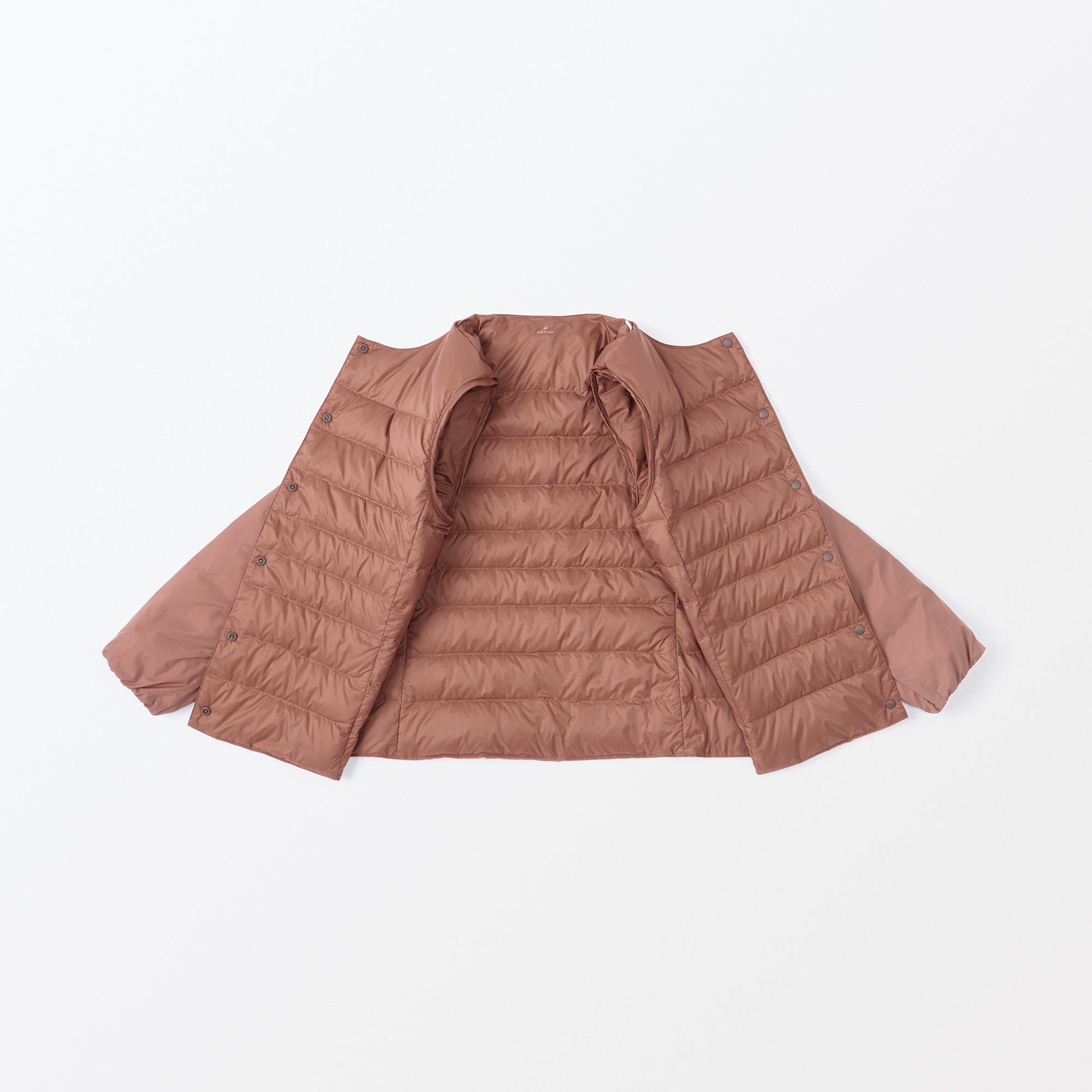 Women's Lightweight Down Collarless Jacket