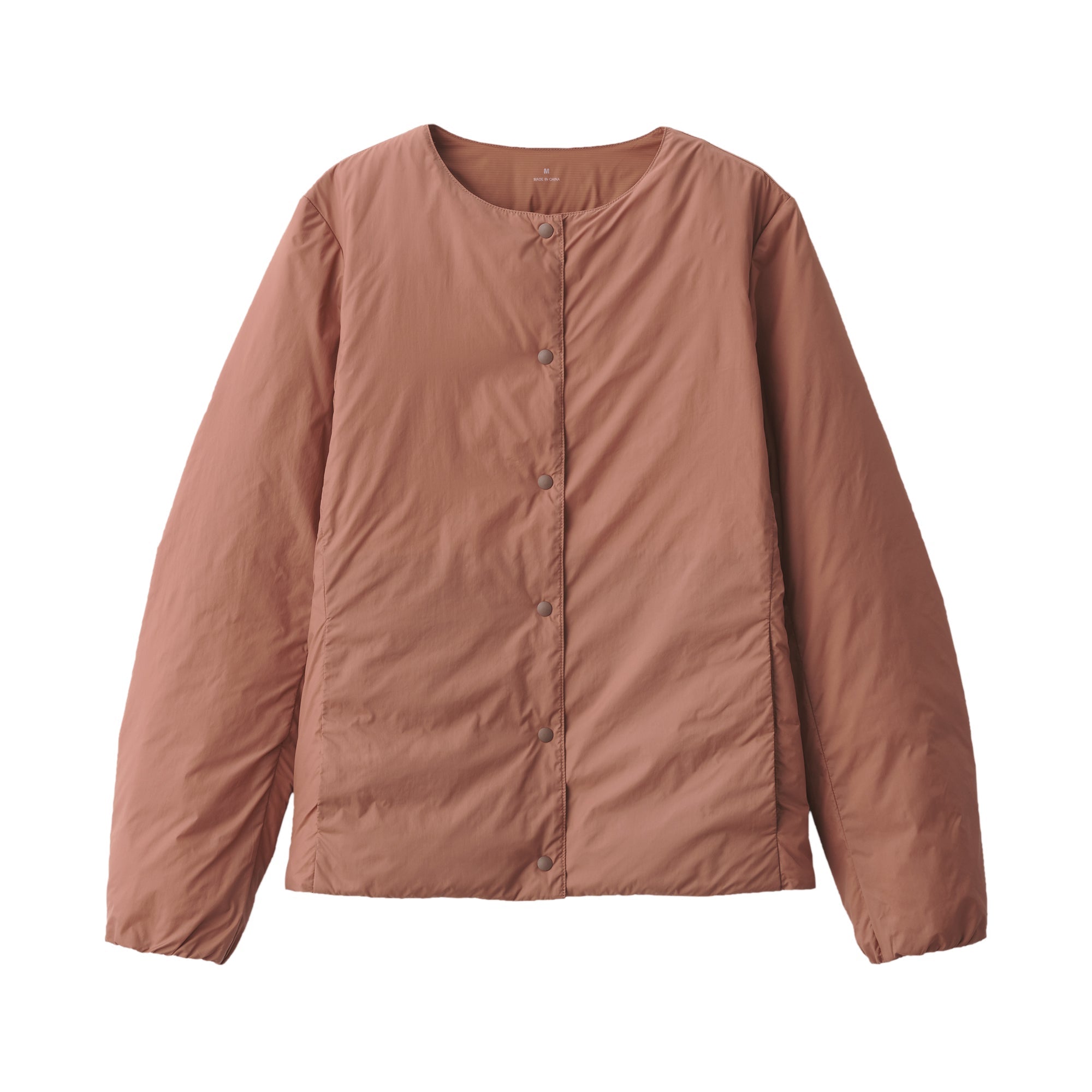 Women's Lightweight Down Collarless Jacket