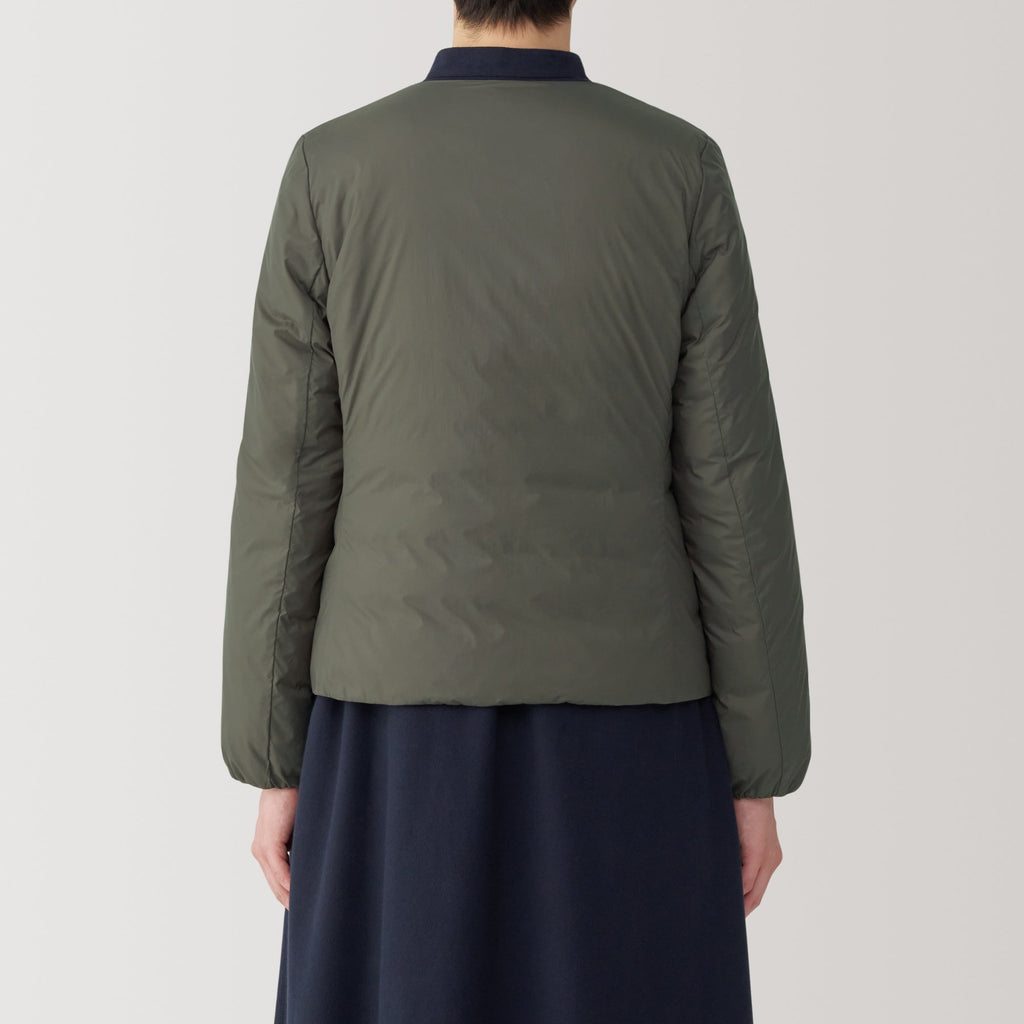 Women's Lightweight Down Collarless Jacket