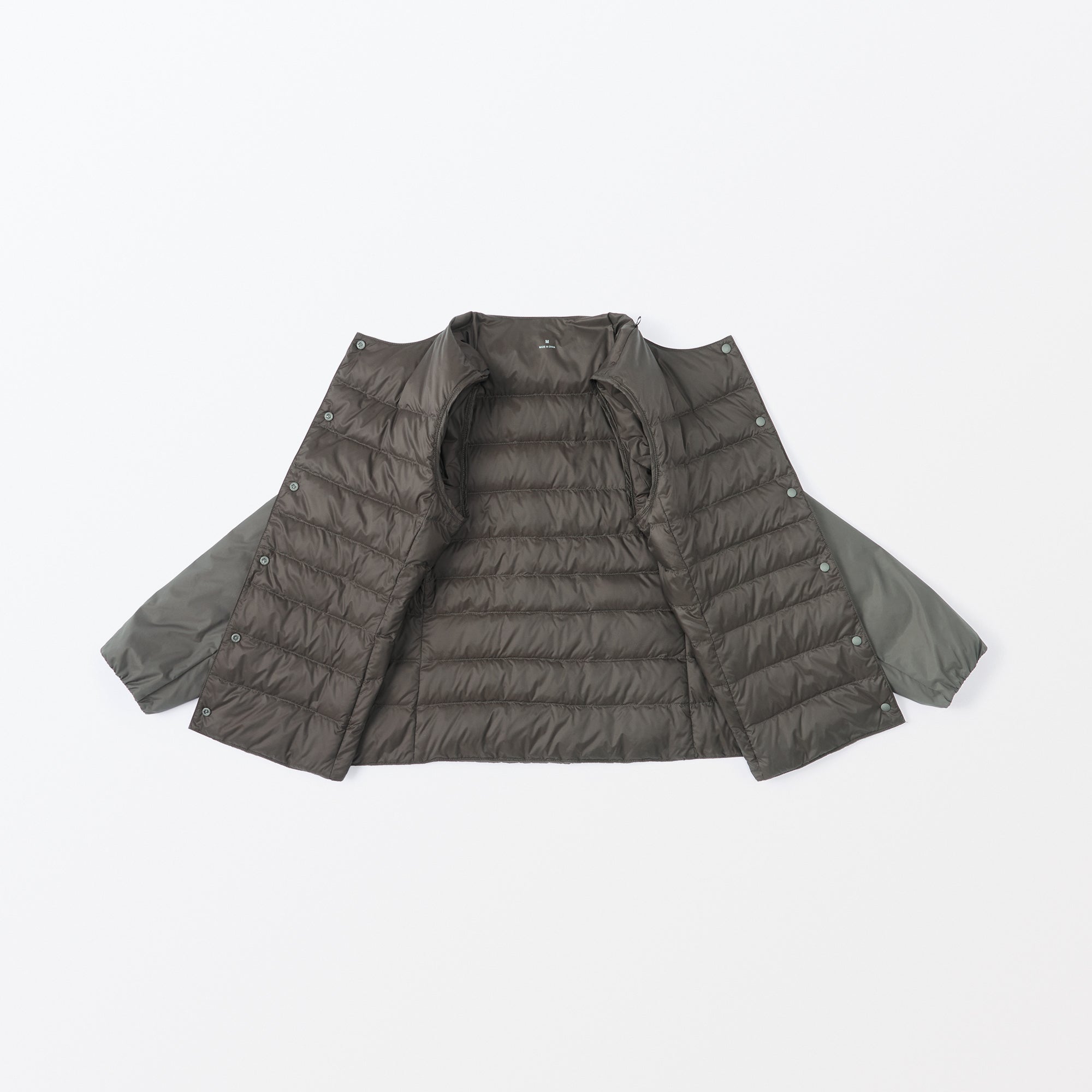 Women's Lightweight Down Collarless Jacket