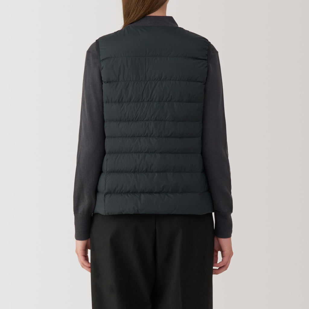 Women's Lightweight Down Collarless Vest