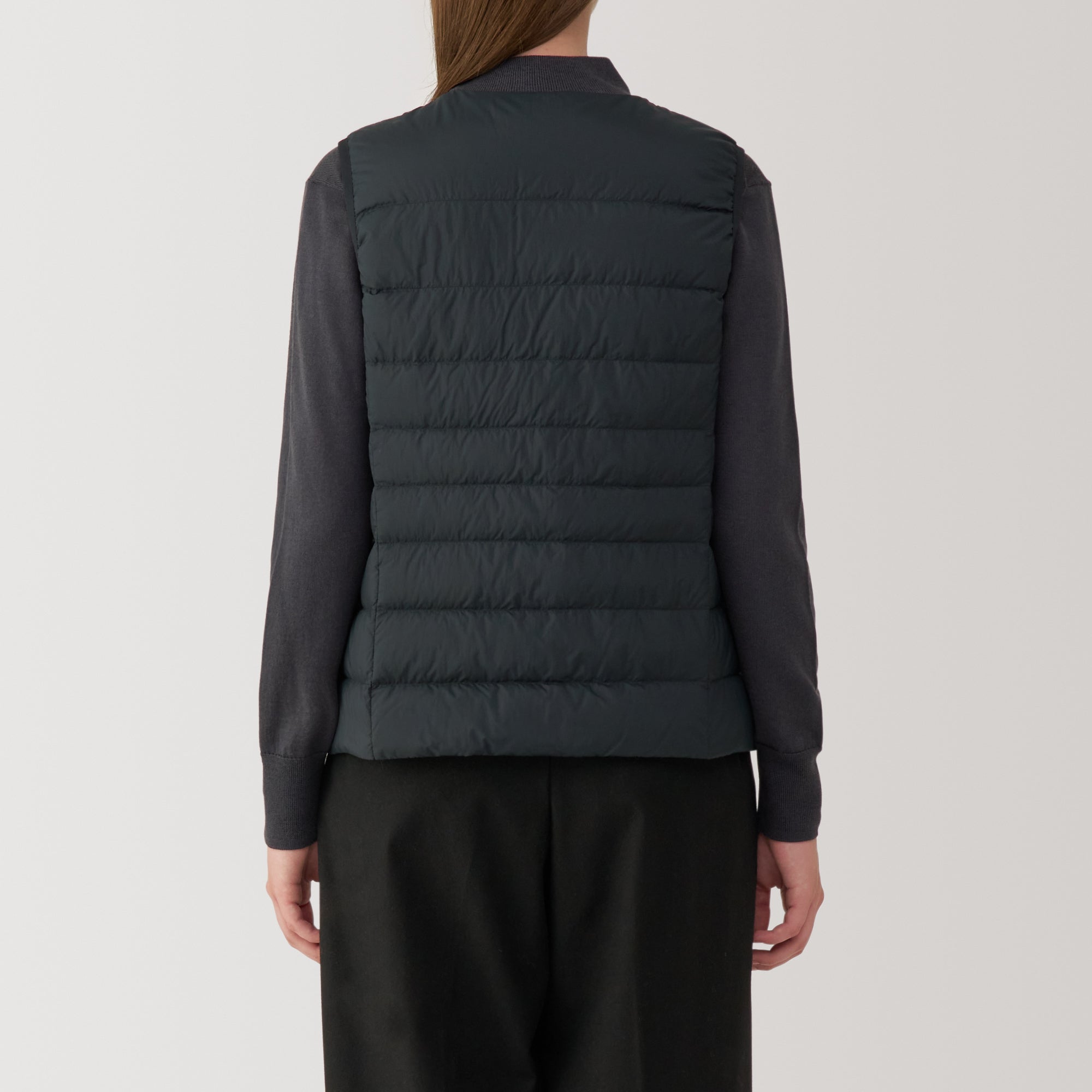 Women's Lightweight Down Collarless Vest