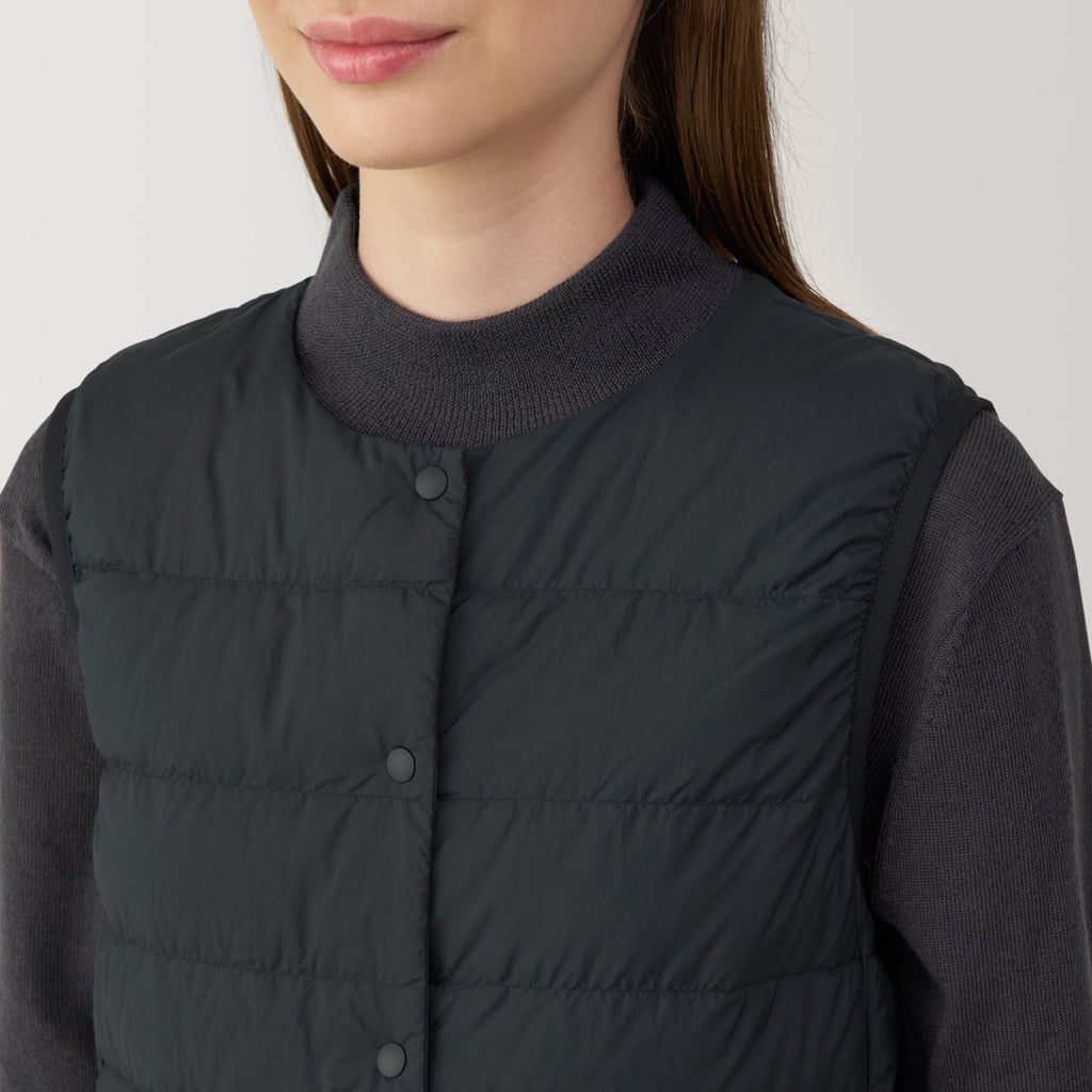 Women's Lightweight Down Collarless Vest