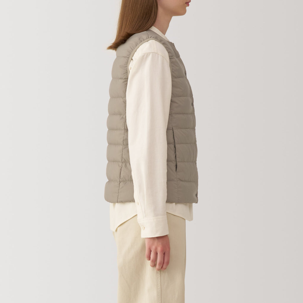 Women's Lightweight Down Collarless Vest