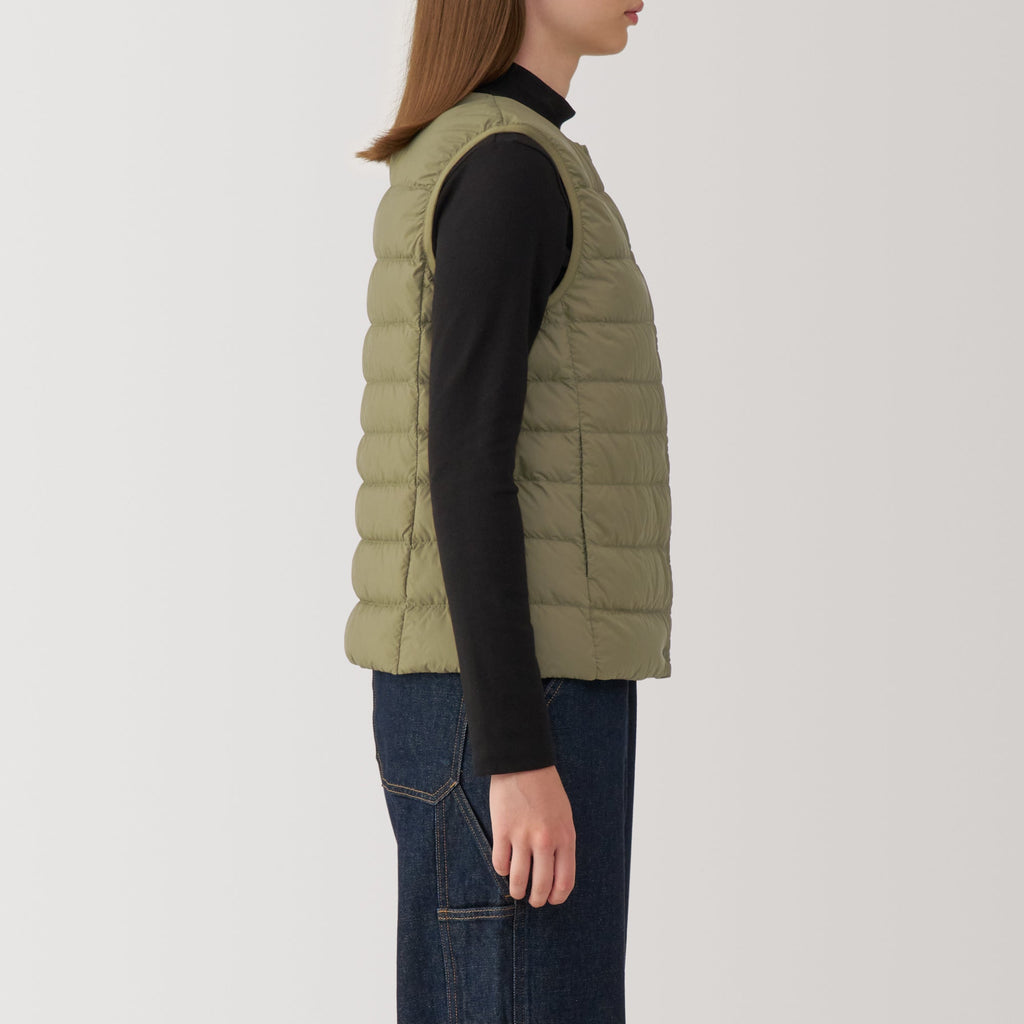 Women's Lightweight Down Collarless Vest