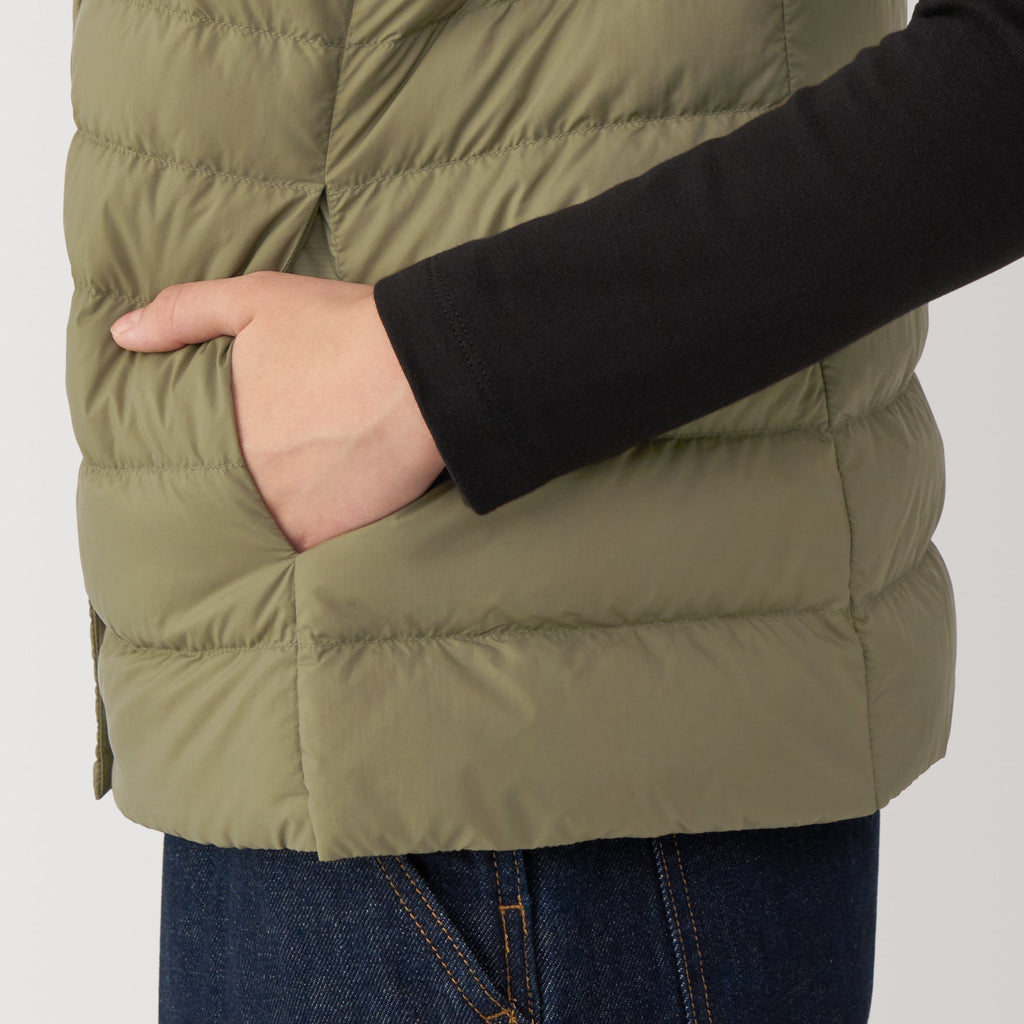 Women's Lightweight Down Collarless Vest