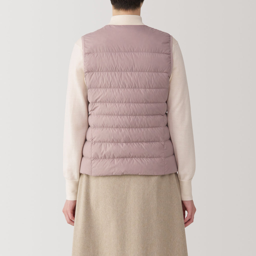Women's Lightweight Down Collarless Vest