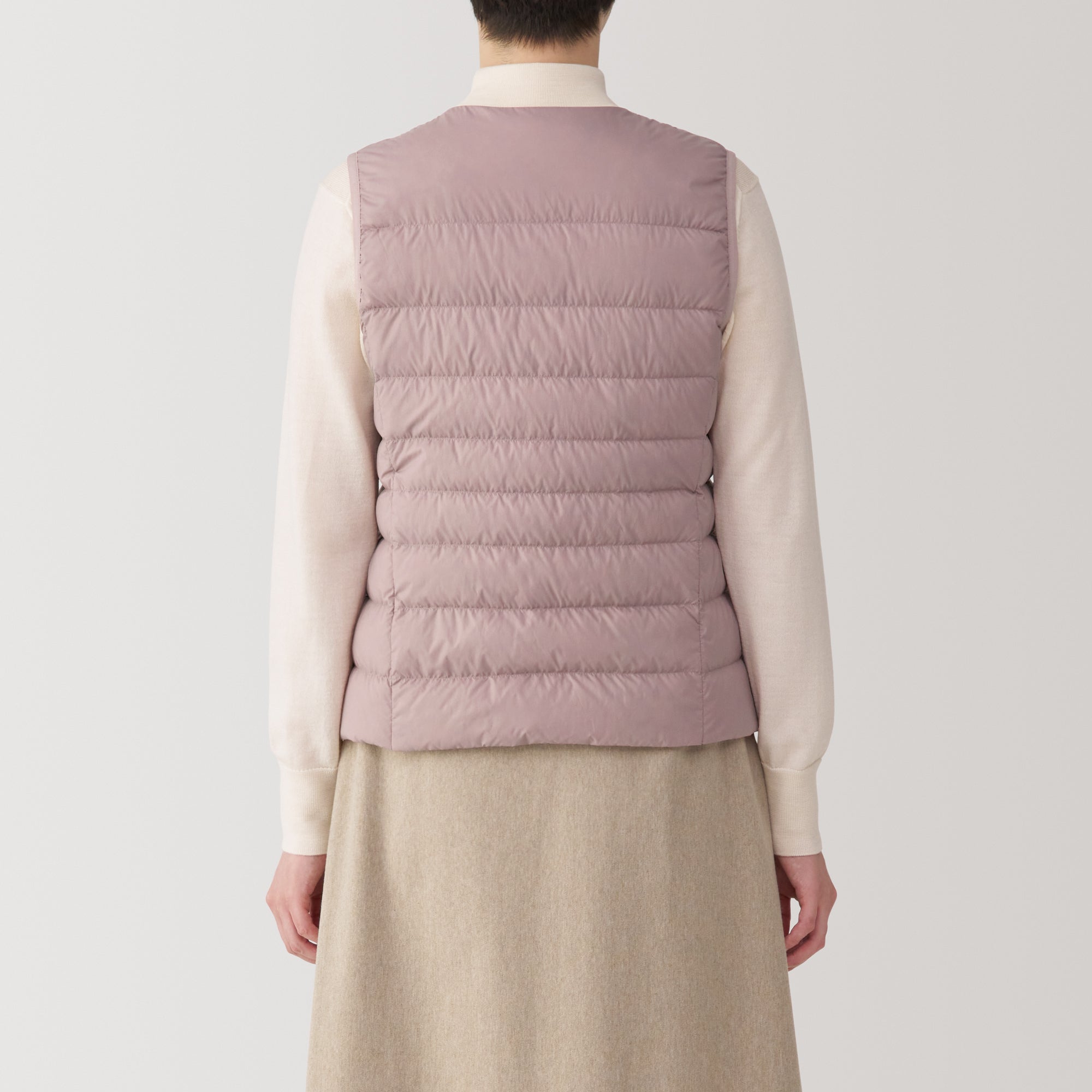 Women's Lightweight Down Collarless Vest