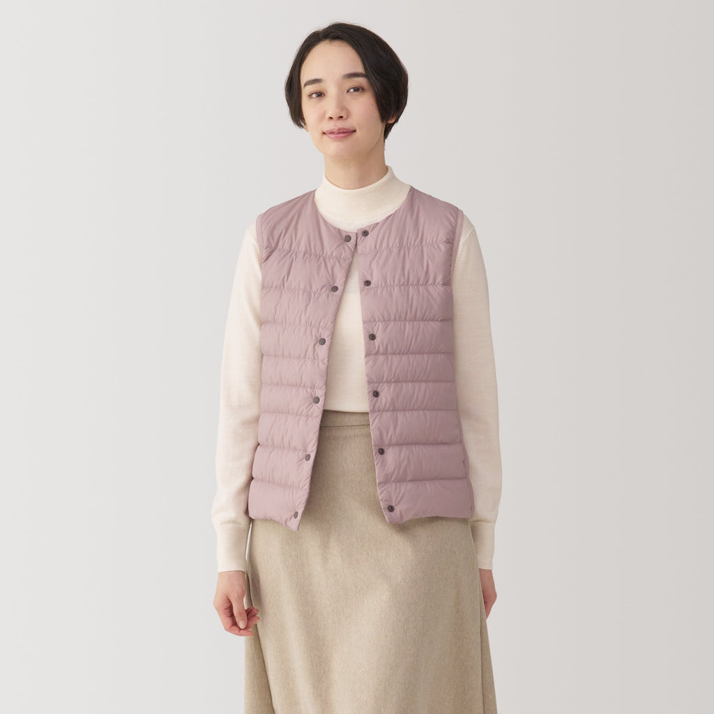 Women's Lightweight Down Collarless Vest