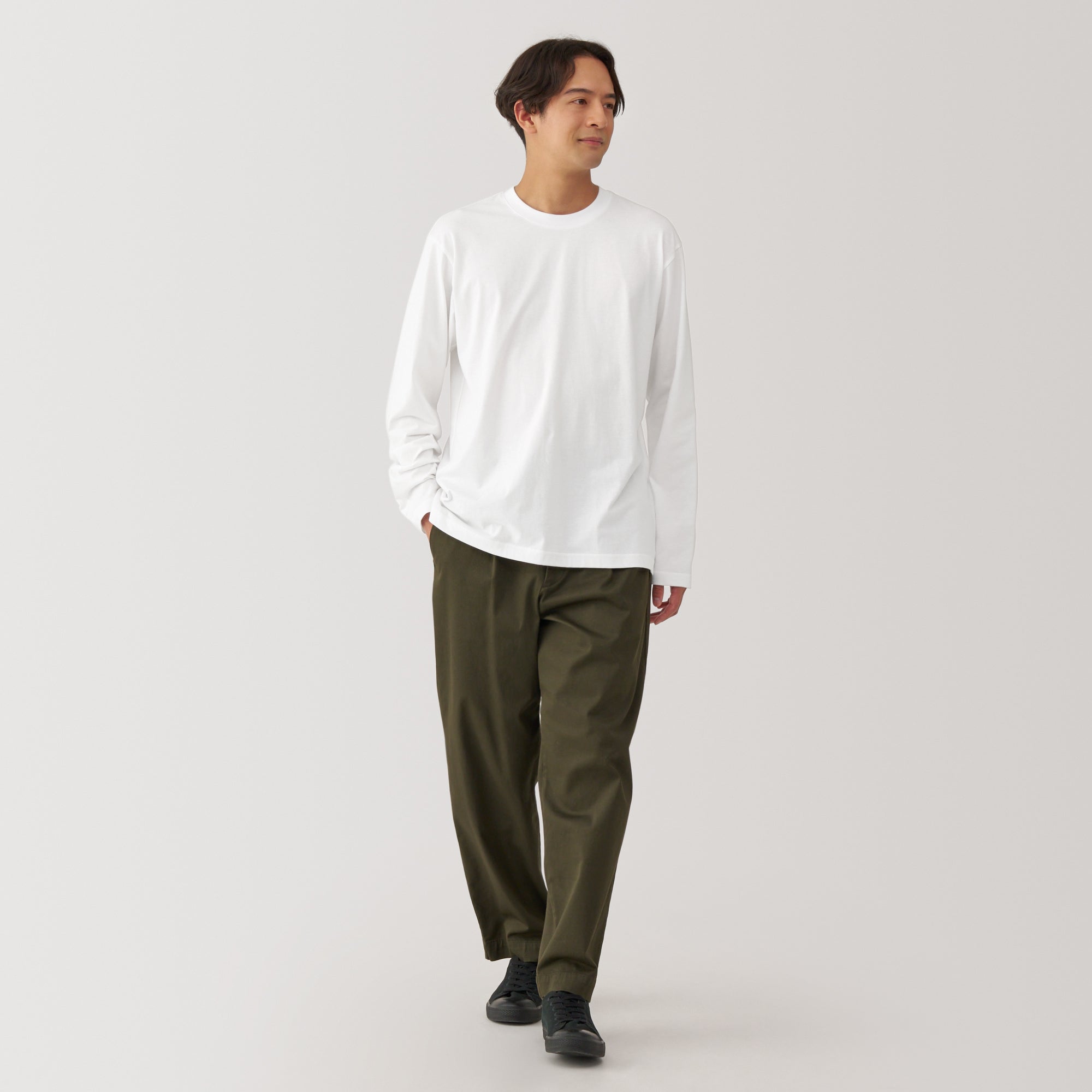 Men's Washed Jersey Crewneck T-Shirt
