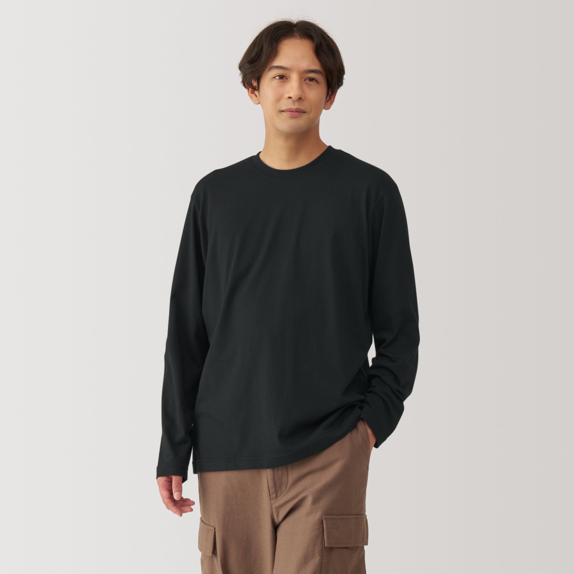 Men's Washed Jersey Crewneck T-Shirt