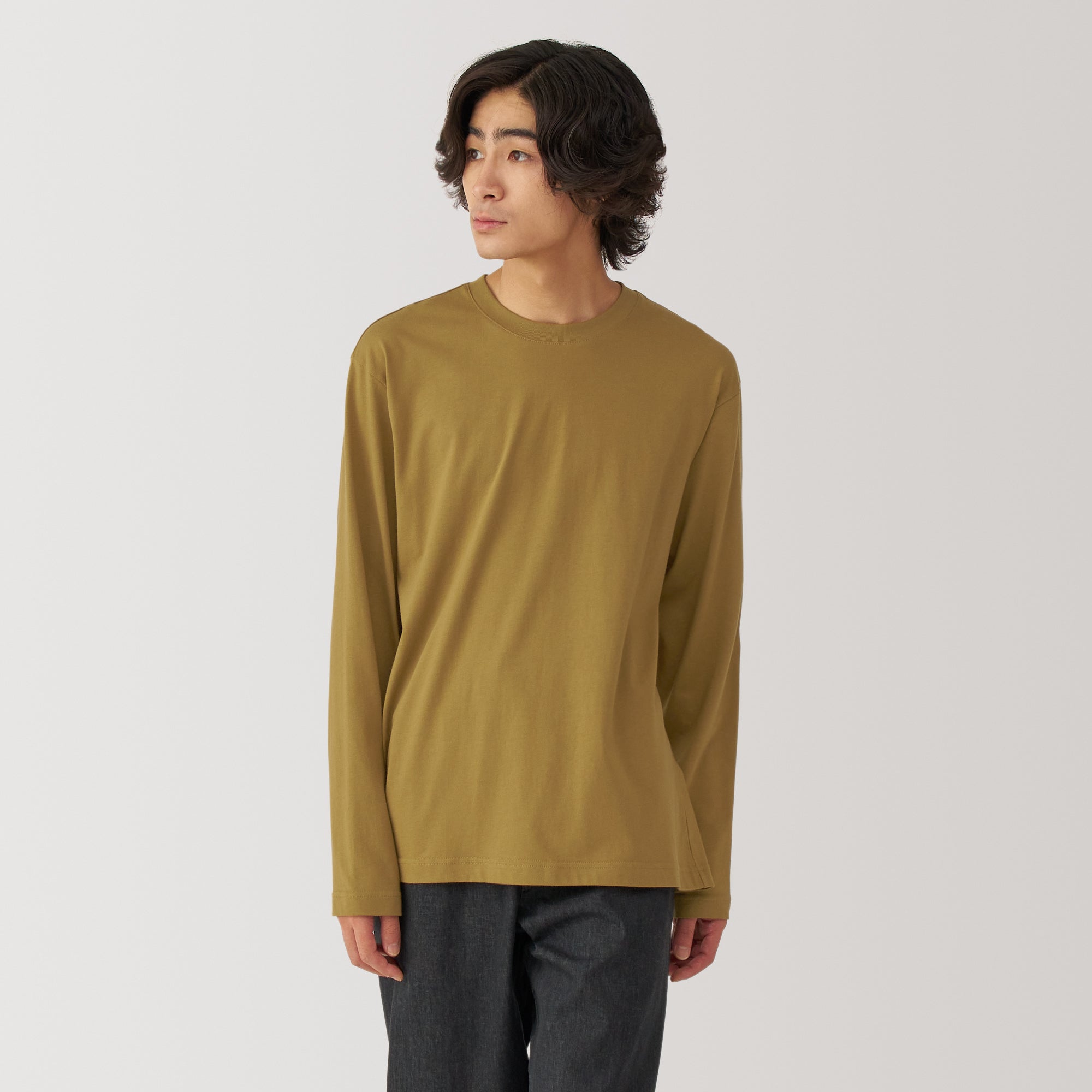 Men's Washed Jersey Crewneck T-Shirt