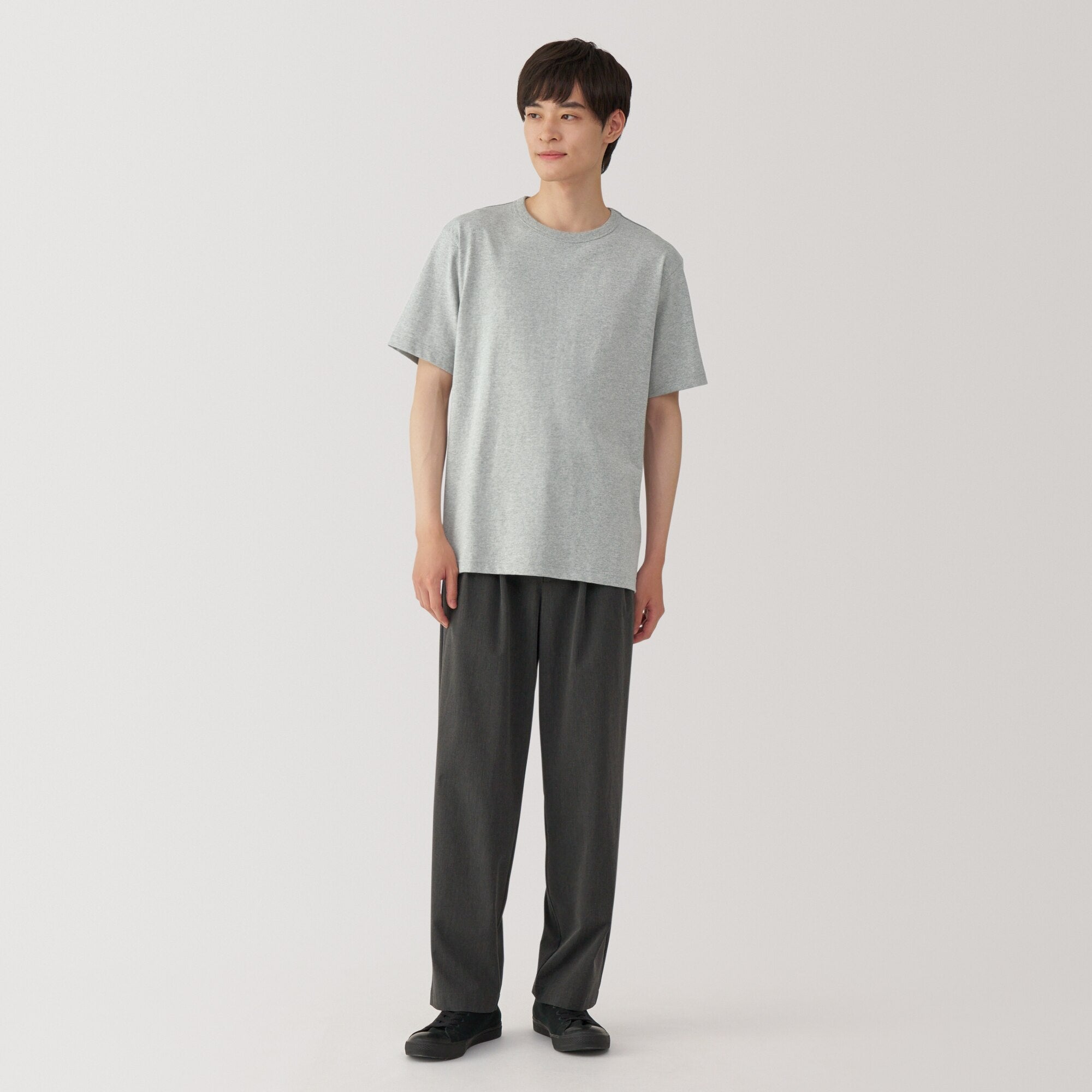 Men's Washed Heavyweight Crewneck T-Shirt