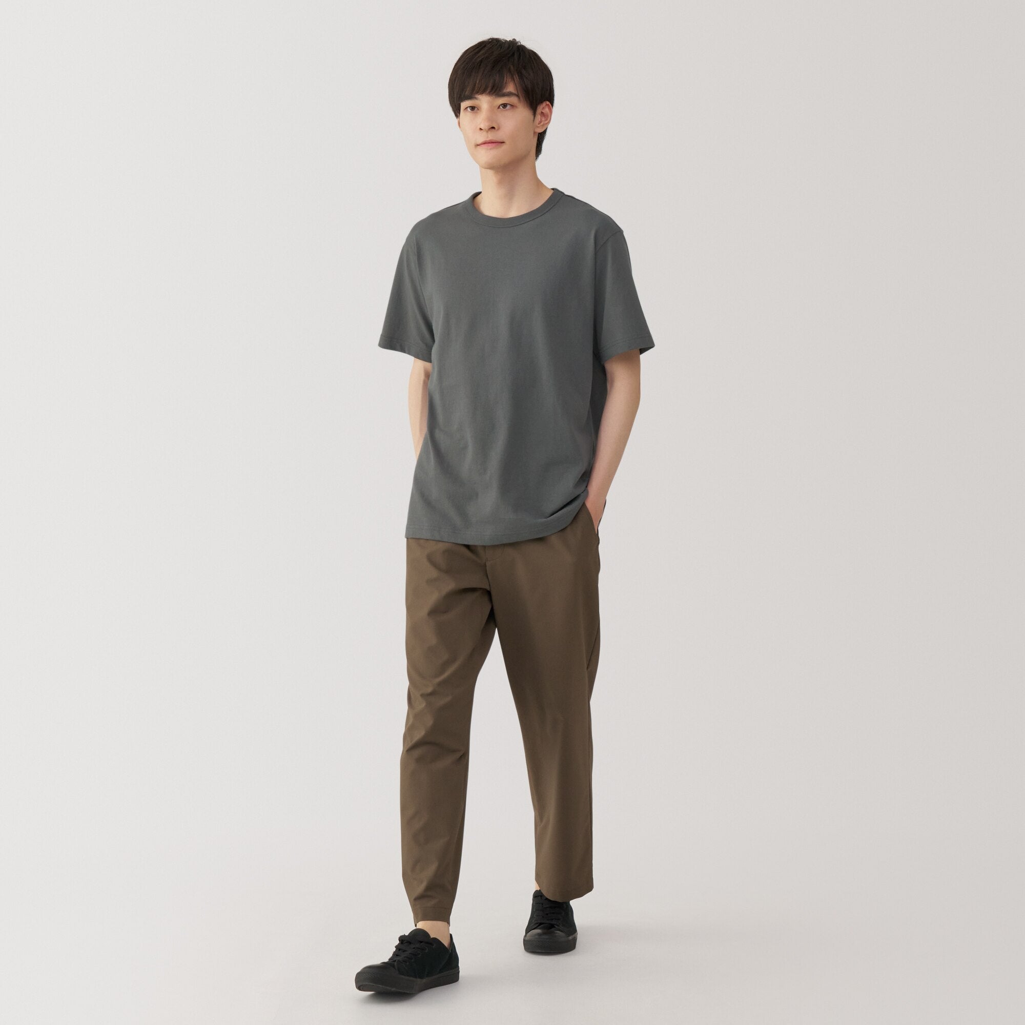 Men's Washed Heavyweight Crewneck T-Shirt