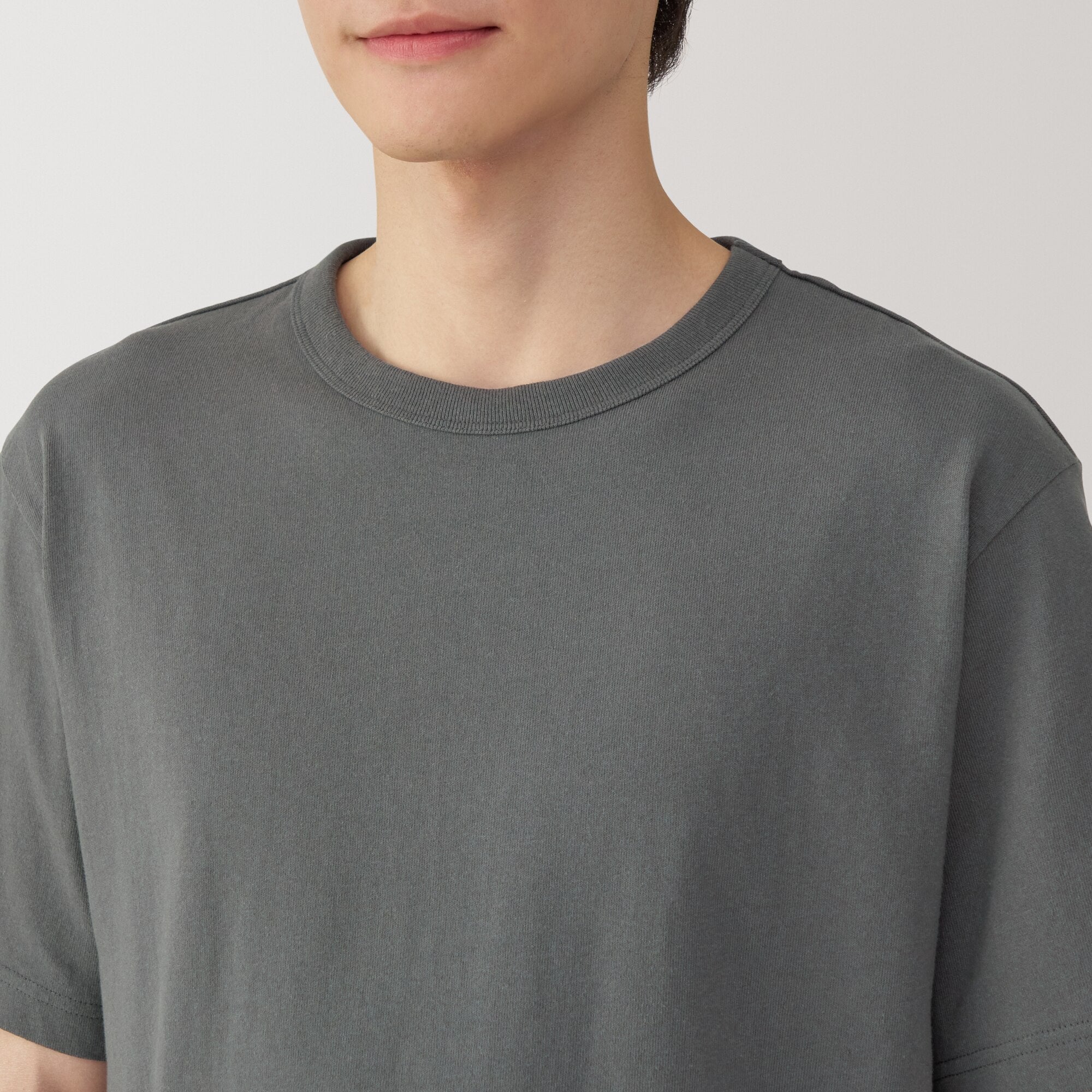Men's Washed Heavyweight Crewneck T-Shirt