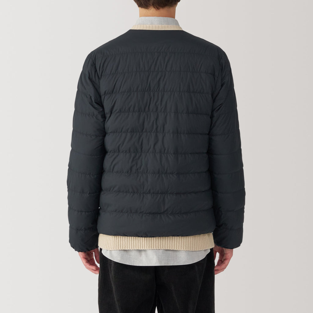 Men's Lightweight Down Collarless Jacket