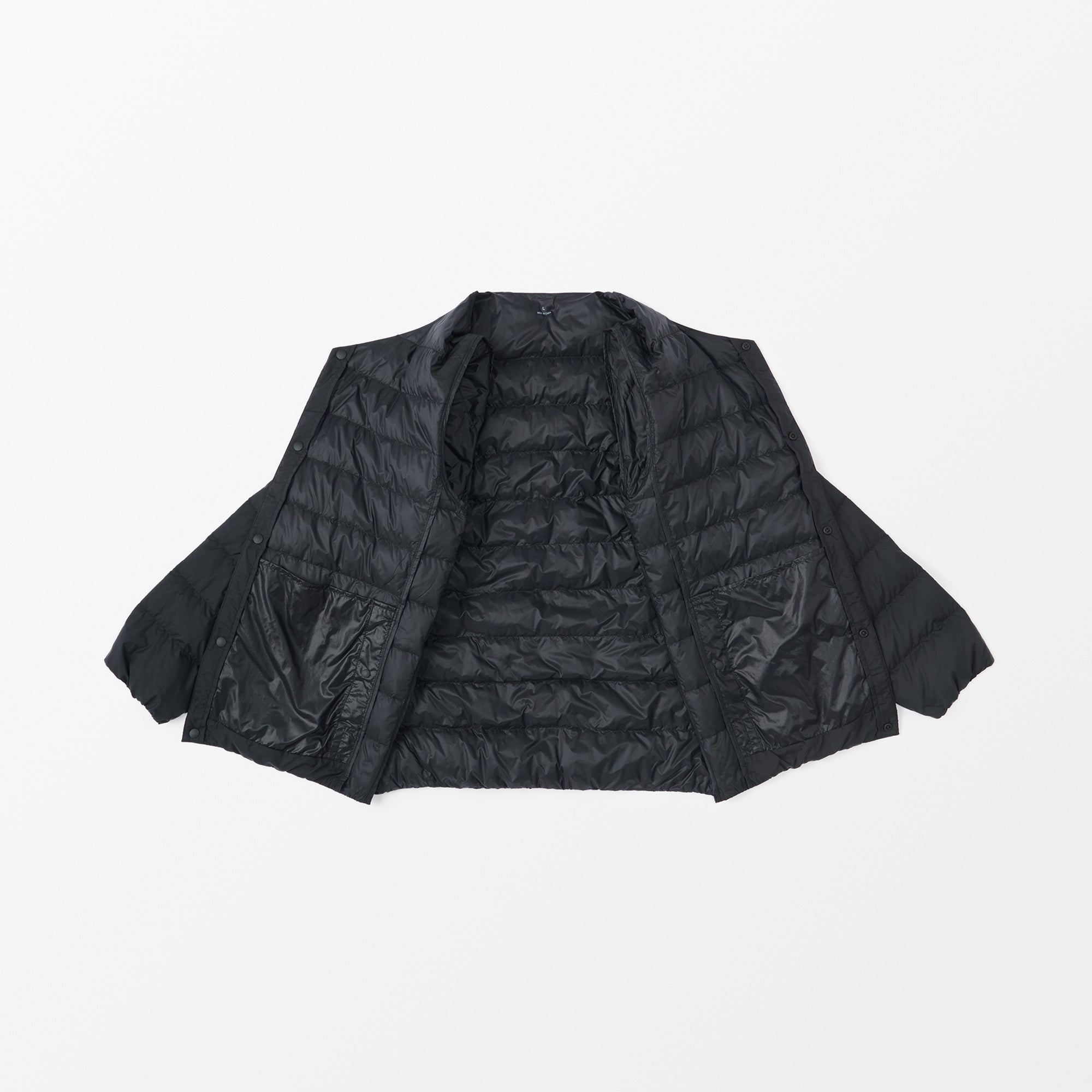 Men's Lightweight Down Collarless Jacket
