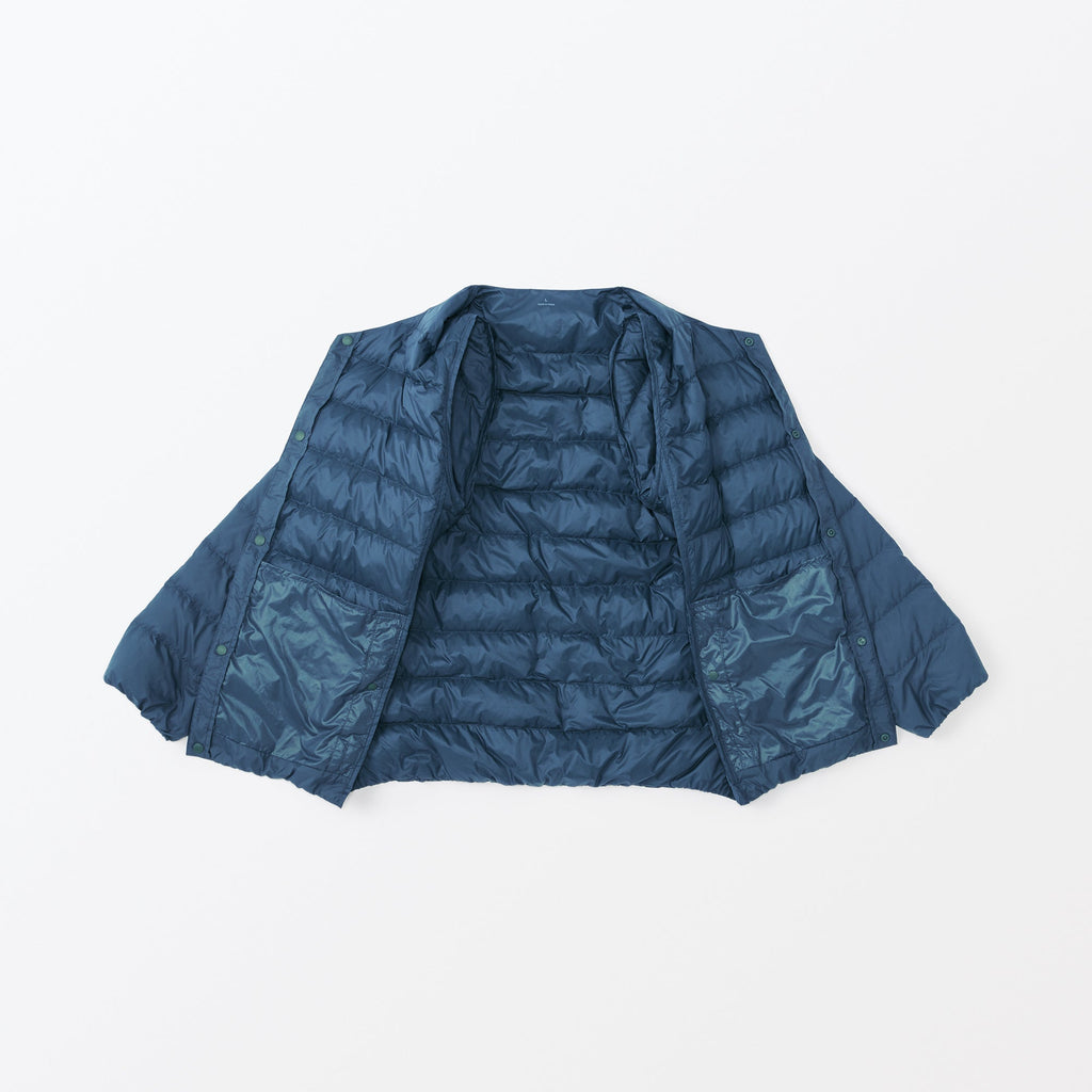 Men's Lightweight Down Collarless Jacket