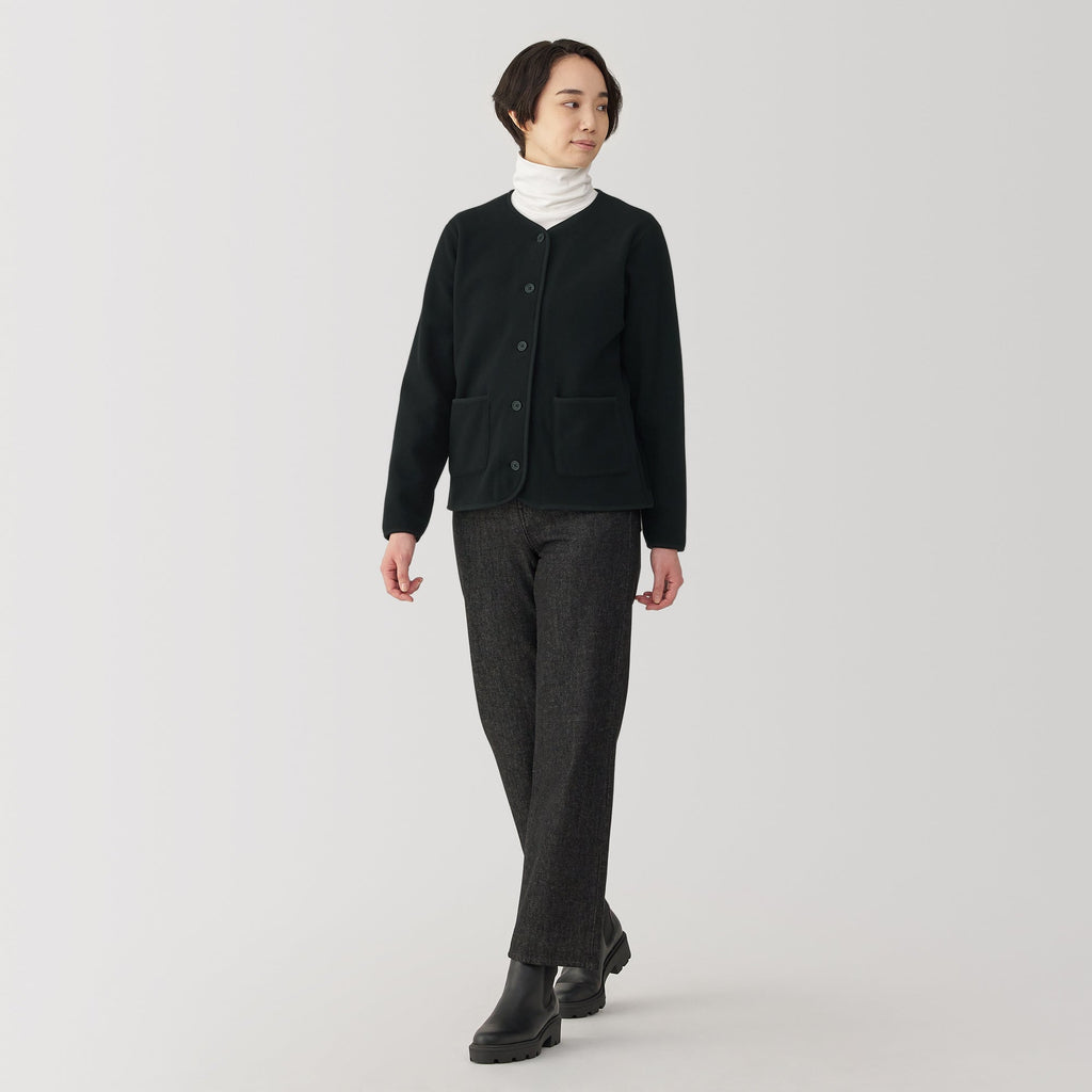 Recyclable Fleece Cardigan