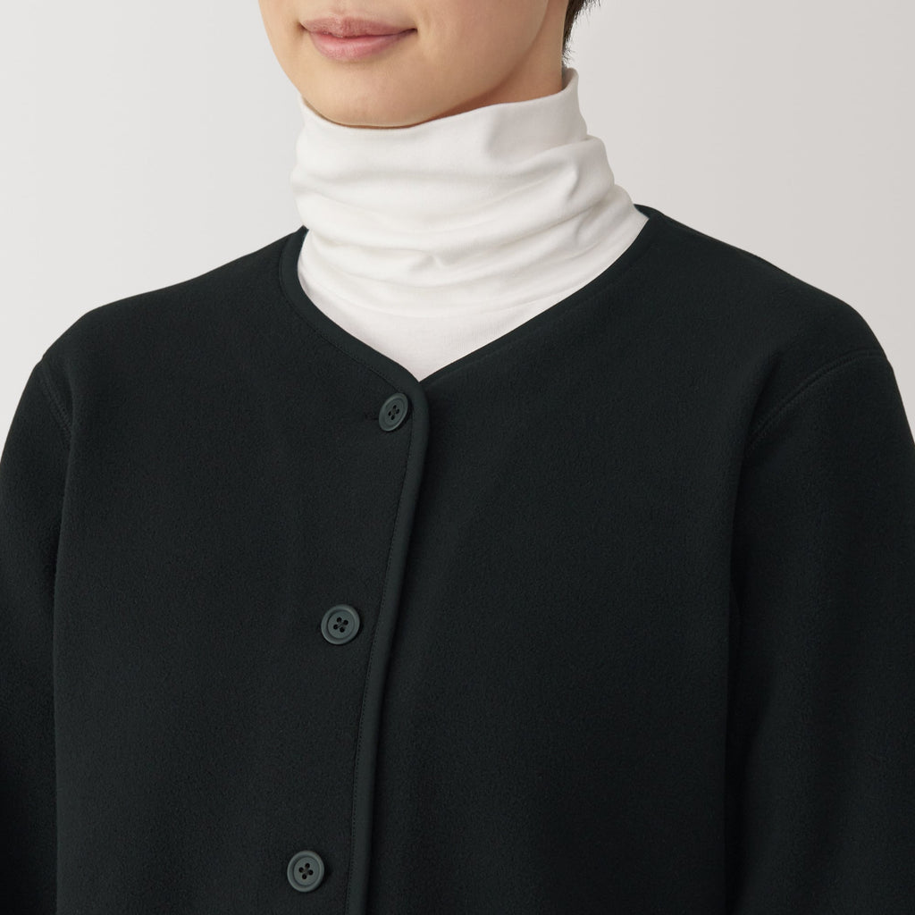 Recyclable Fleece Cardigan