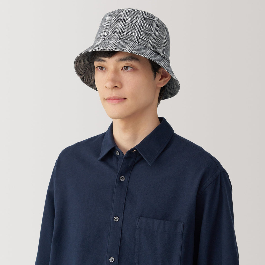 Flannel Bucket Hat