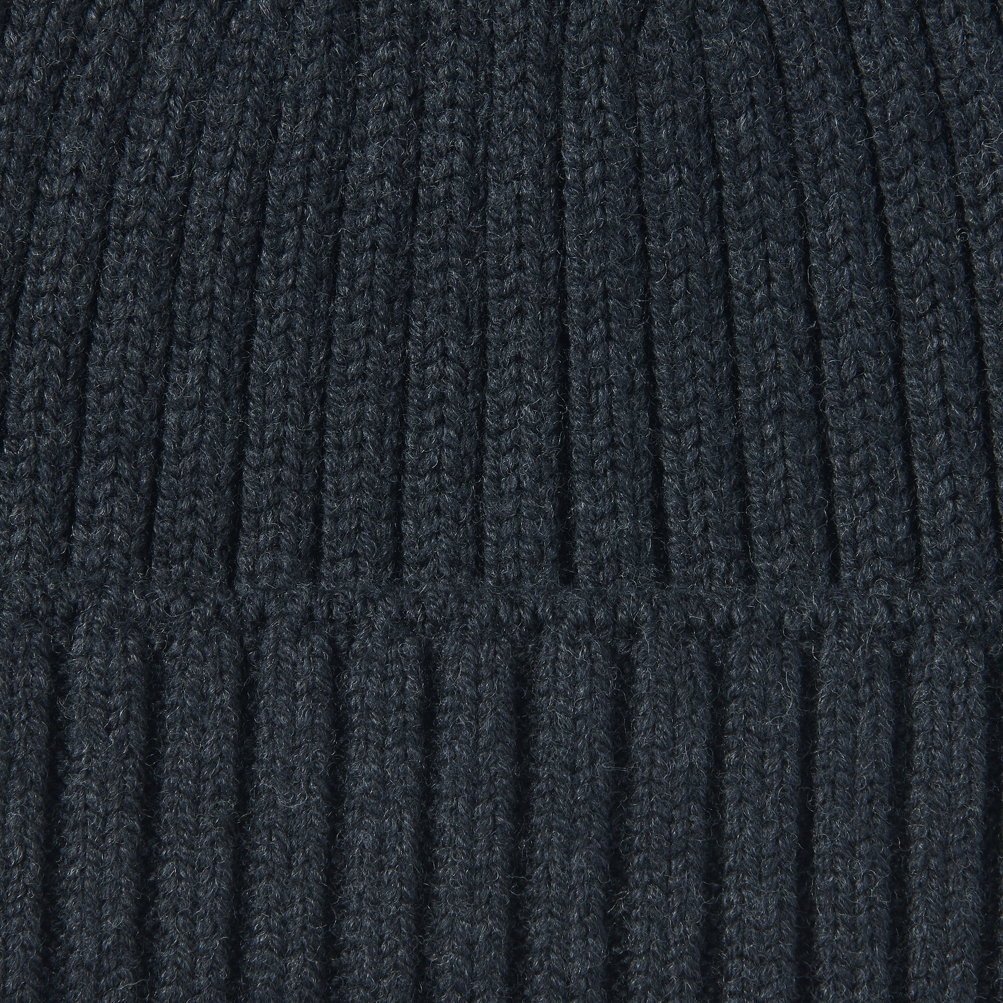 Wool Ribbed Beanie