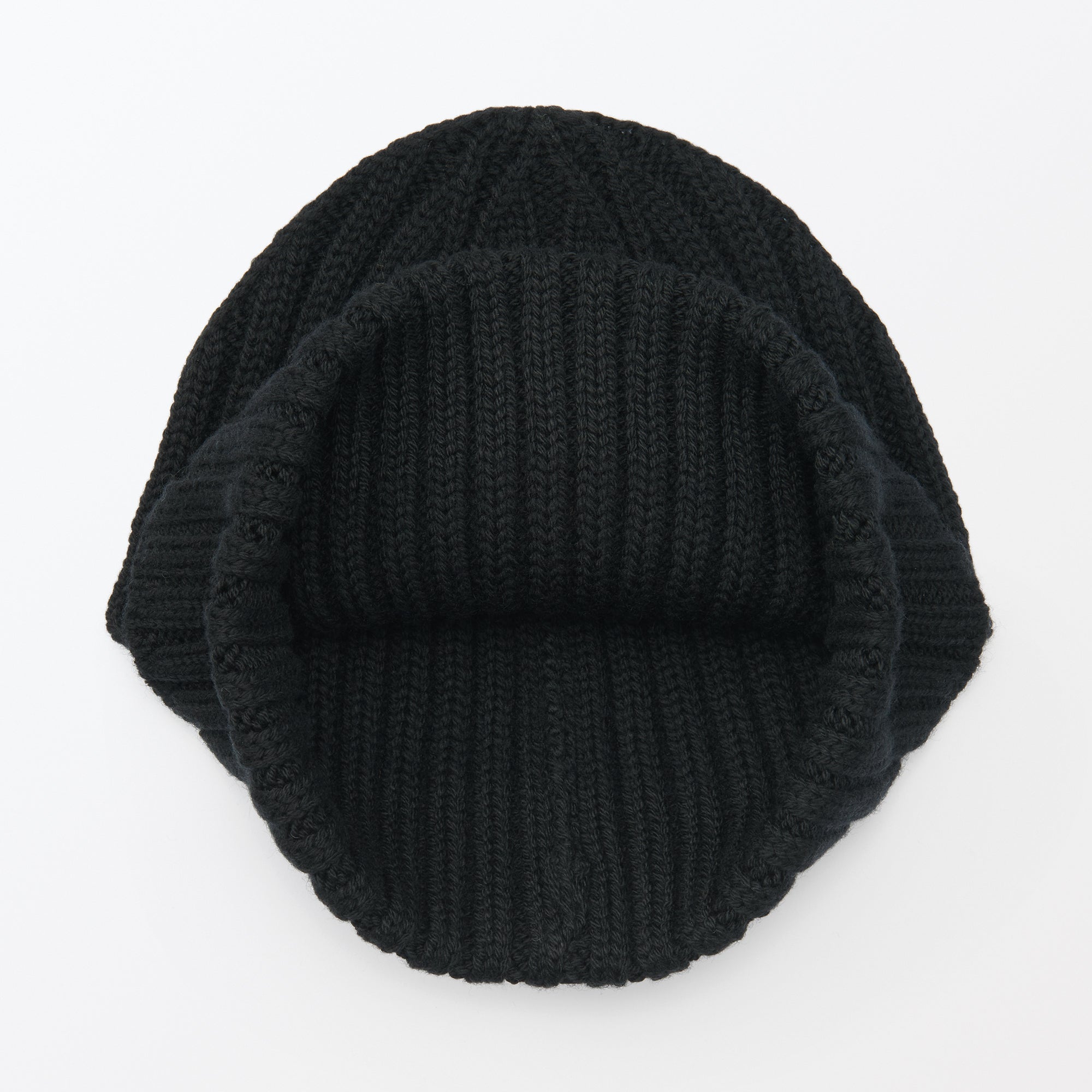 Wool Ribbed Beanie