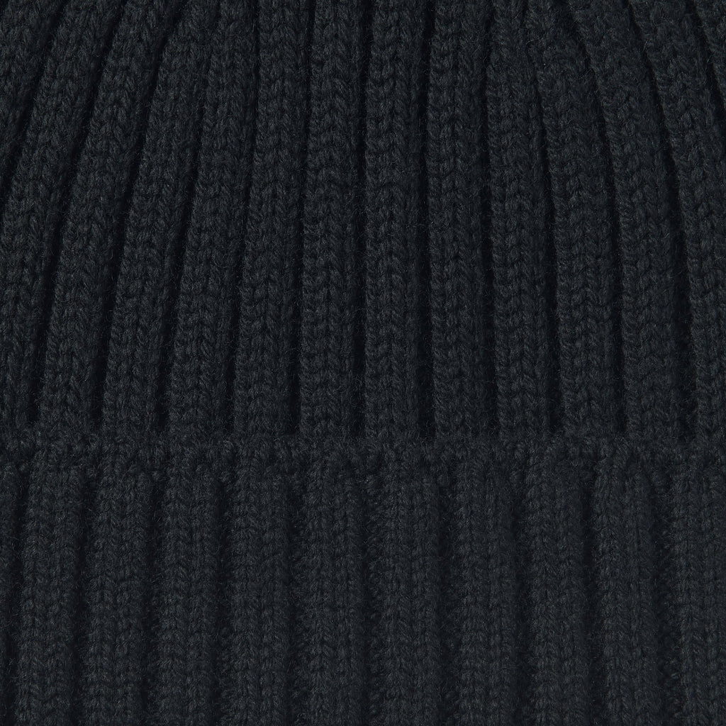 Wool Ribbed Beanie