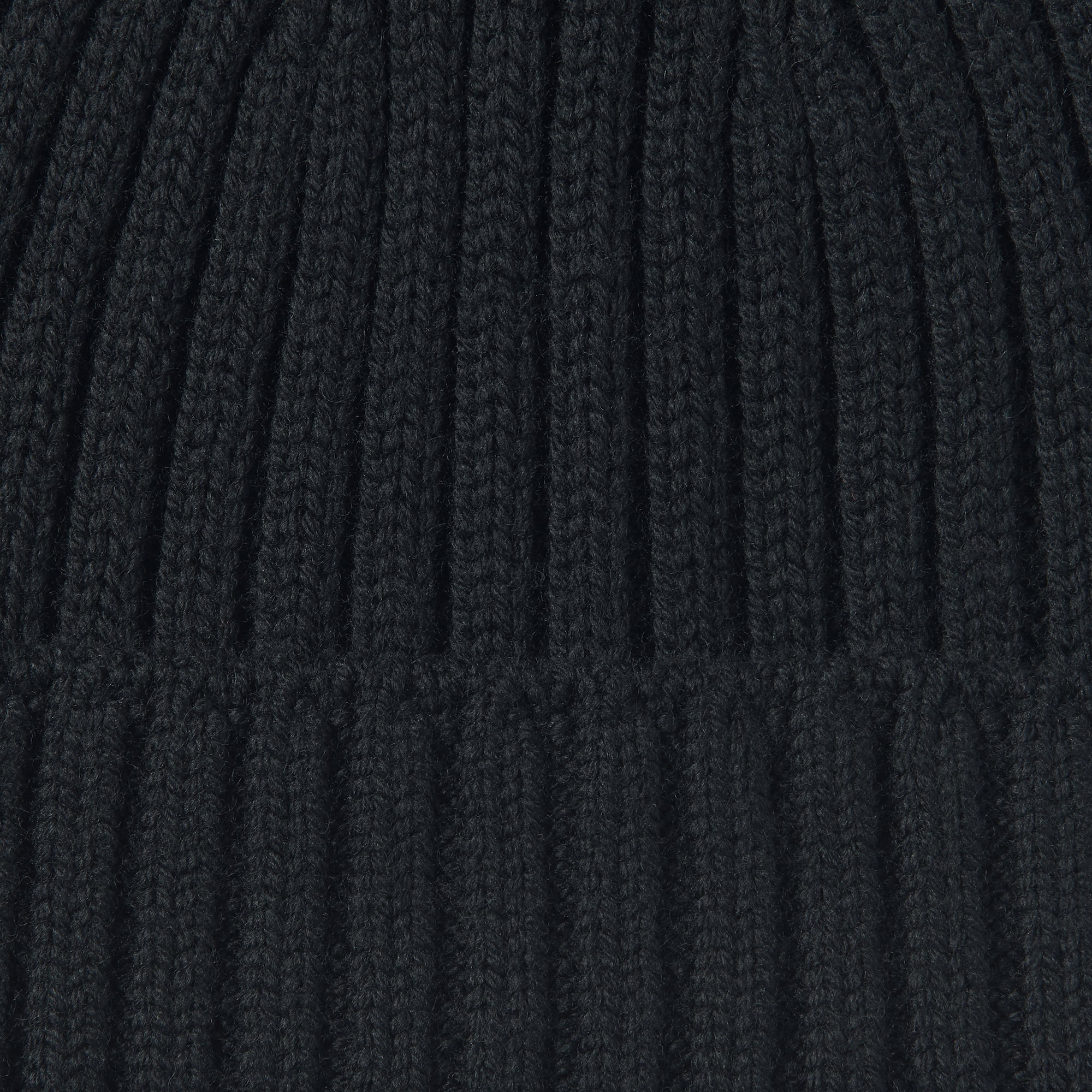 Wool Ribbed Beanie