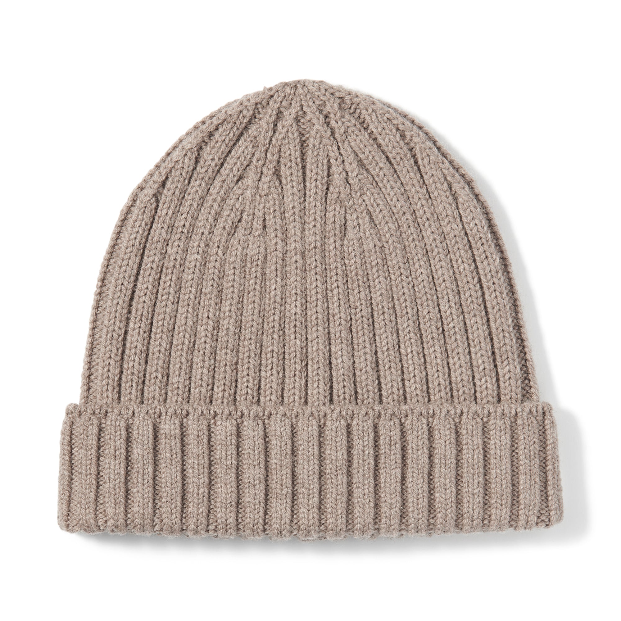 Wool Ribbed Beanie