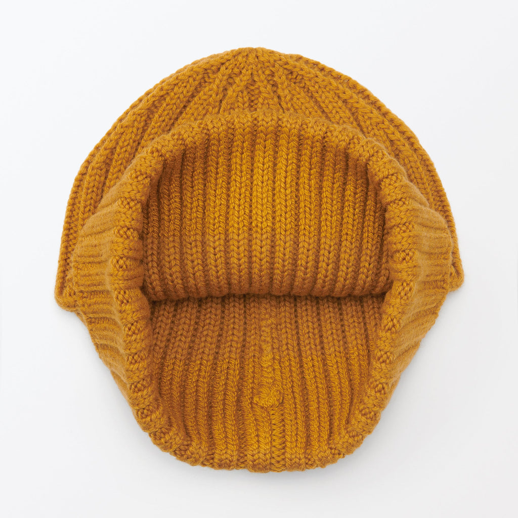 Wool Ribbed Beanie
