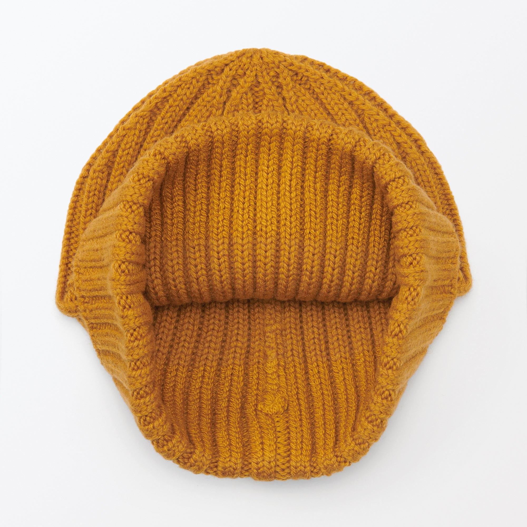 Wool Ribbed Beanie