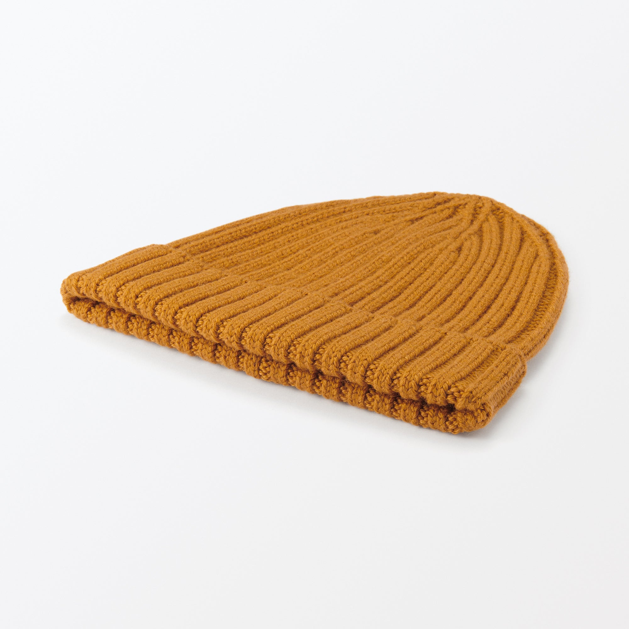 Wool Ribbed Beanie