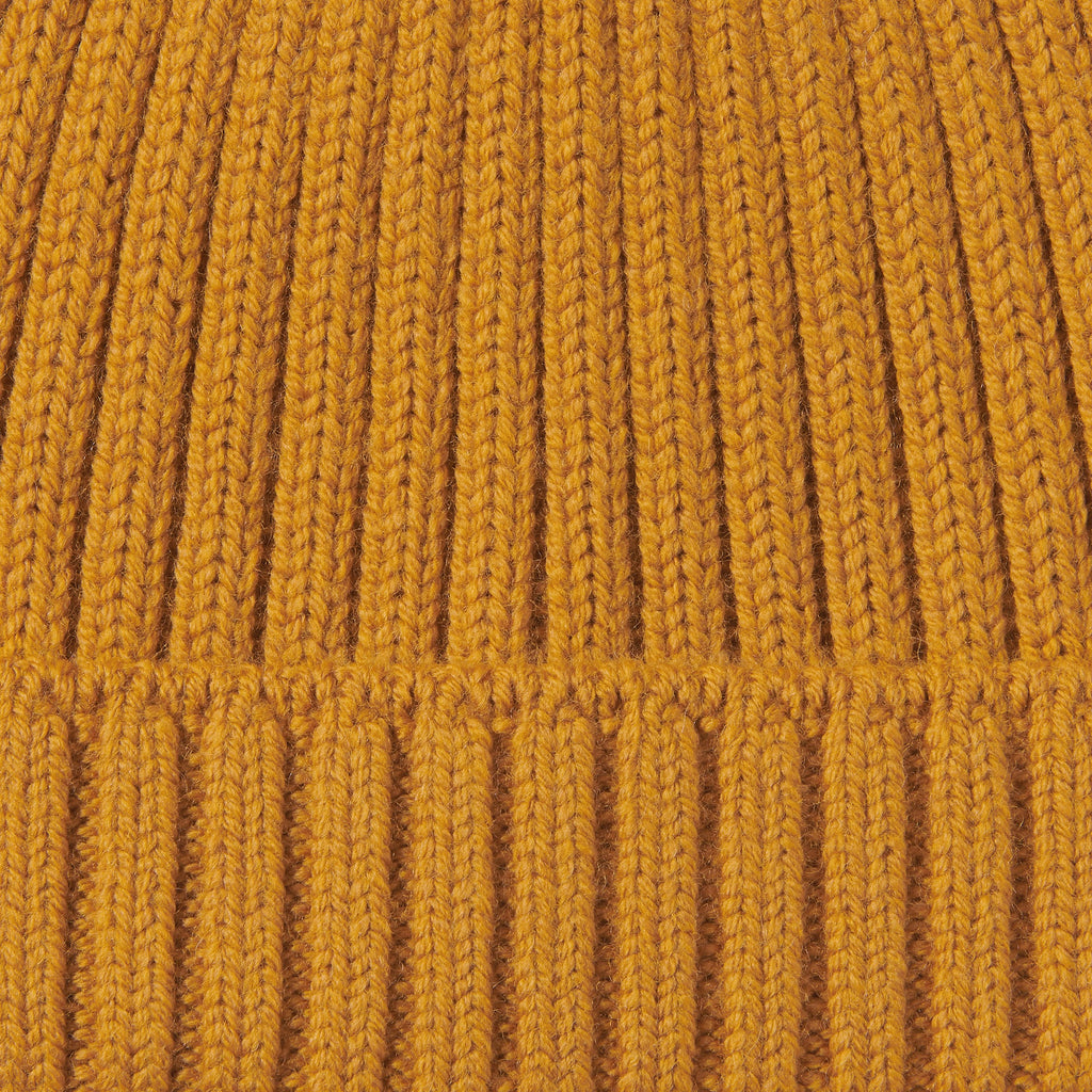 Wool Ribbed Beanie
