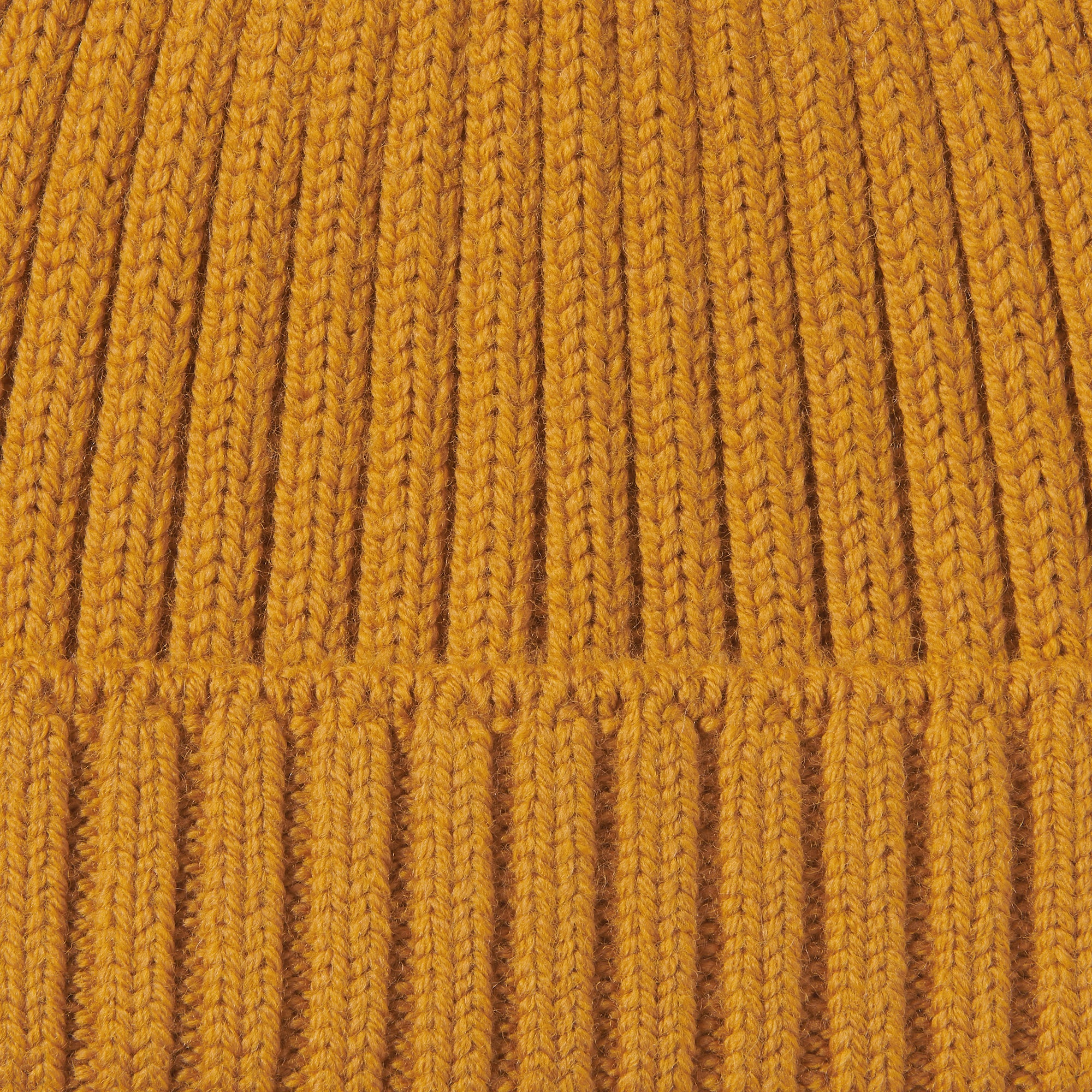 Wool Ribbed Beanie