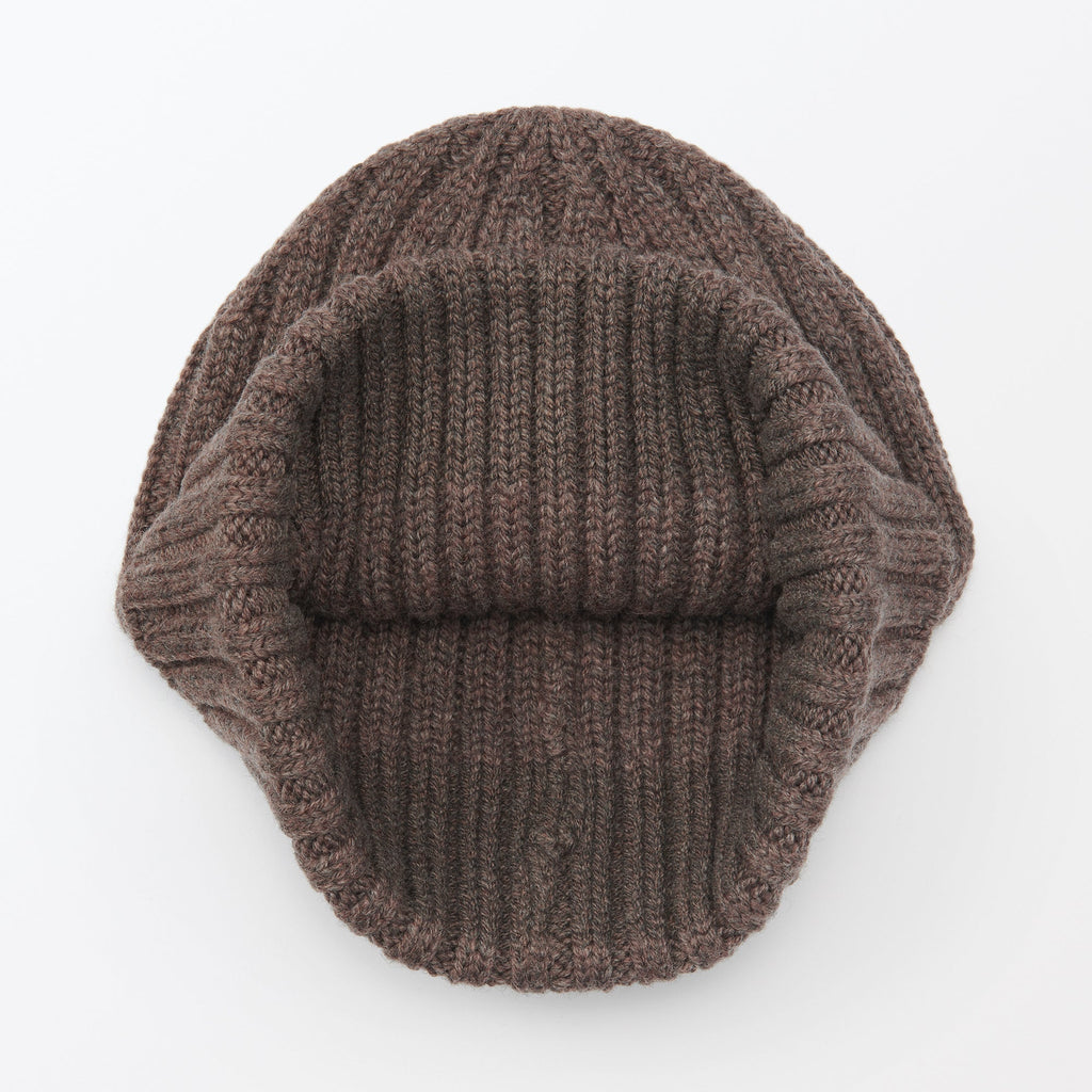 Wool Ribbed Beanie