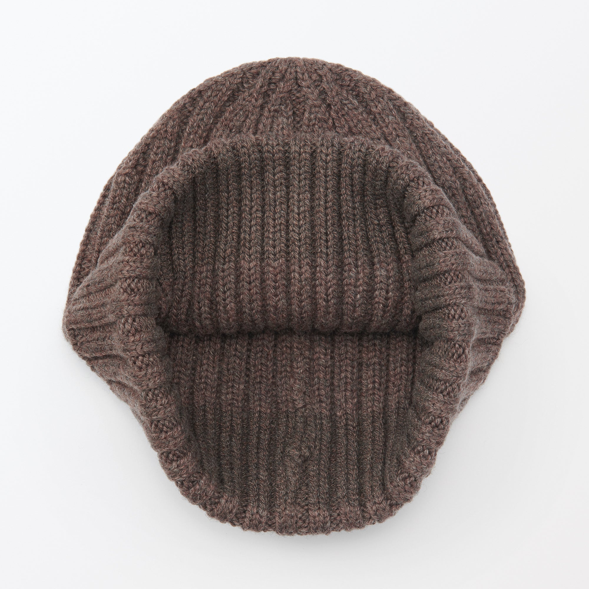 Wool Ribbed Beanie