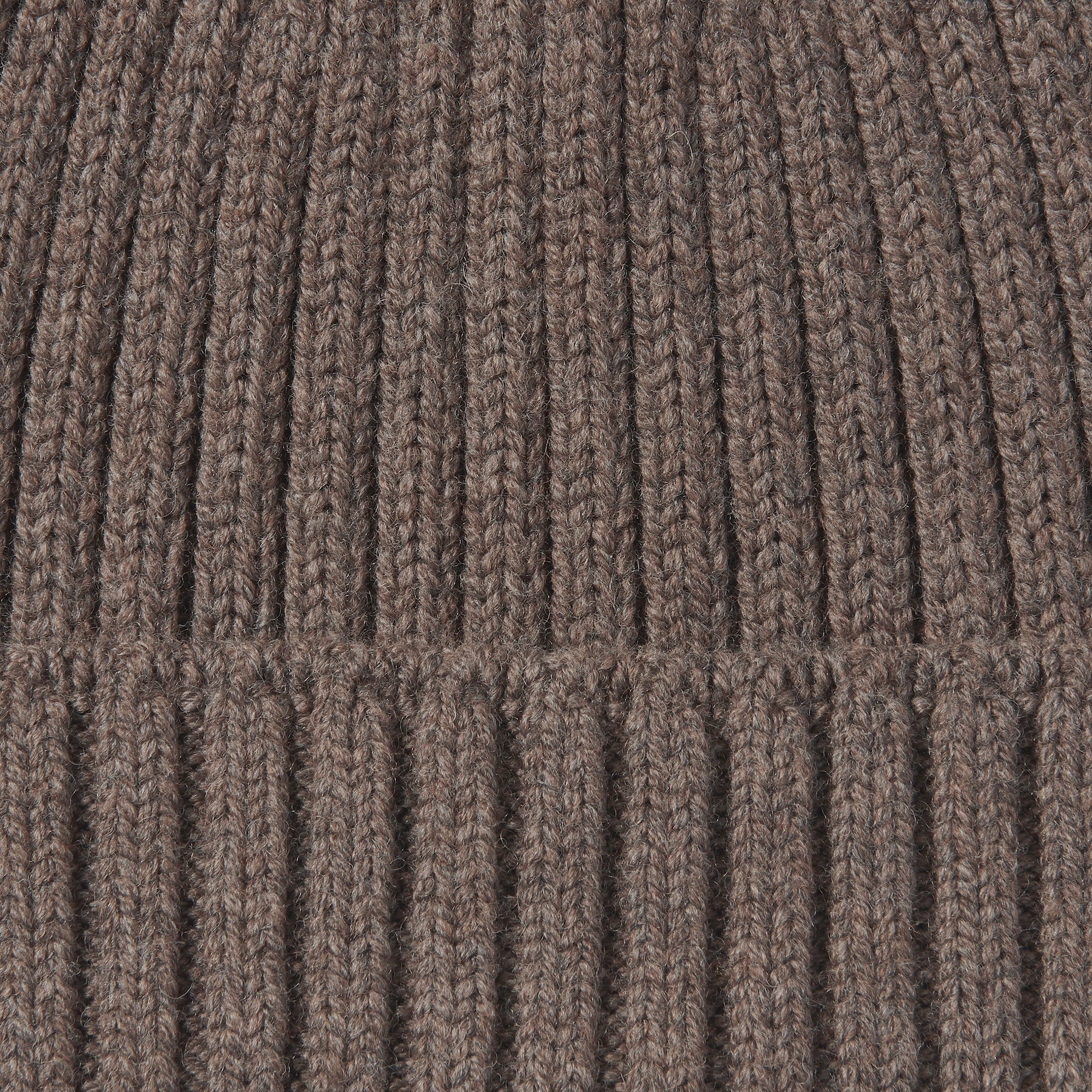Wool Ribbed Beanie