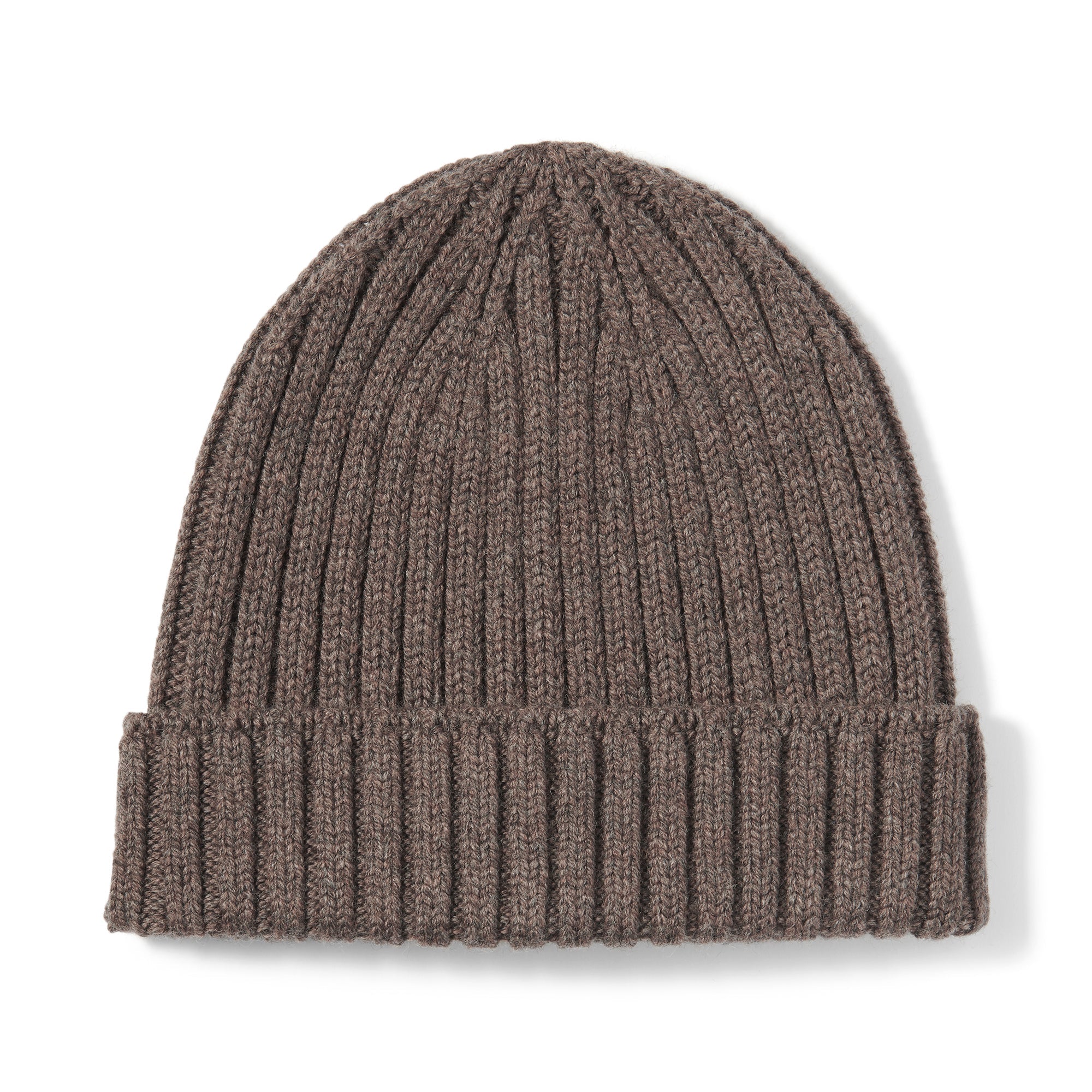 Wool Ribbed Beanie