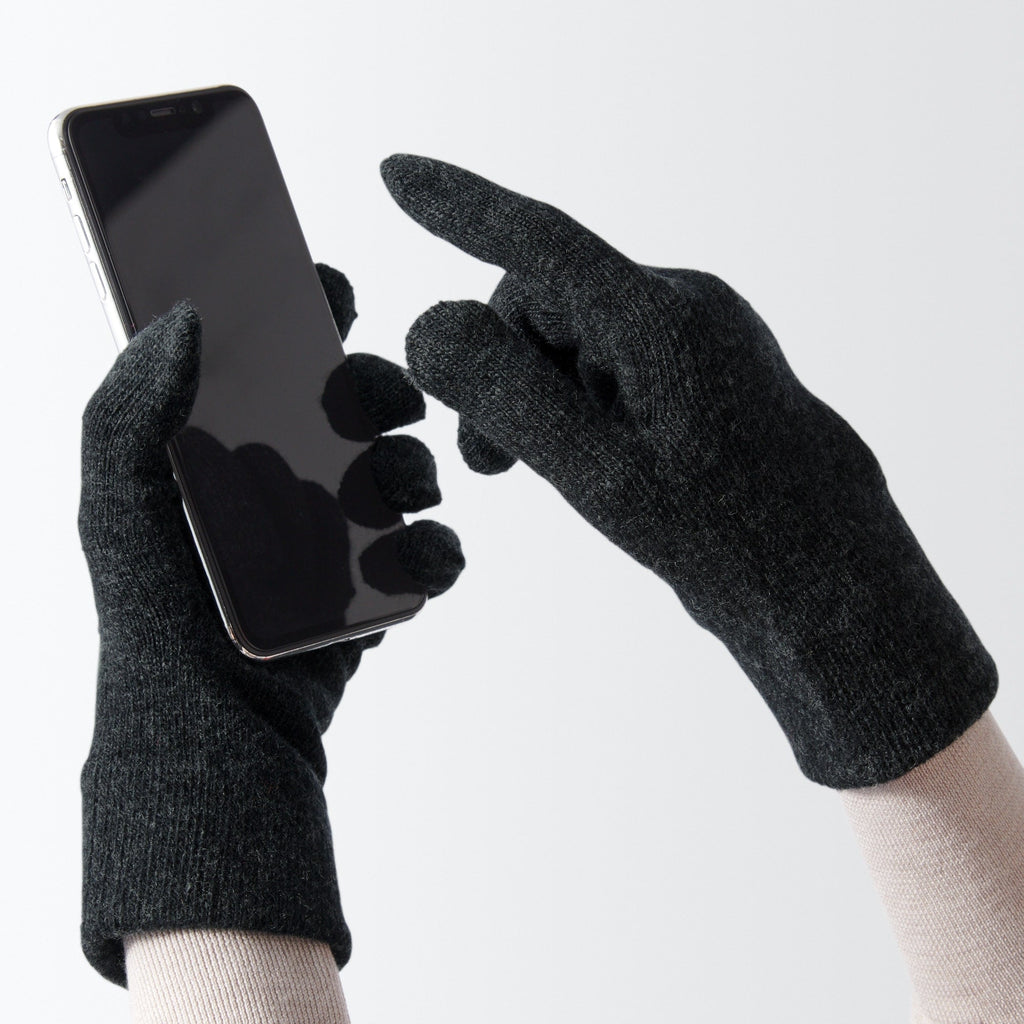 Wool Blend Touchscreen Gloves